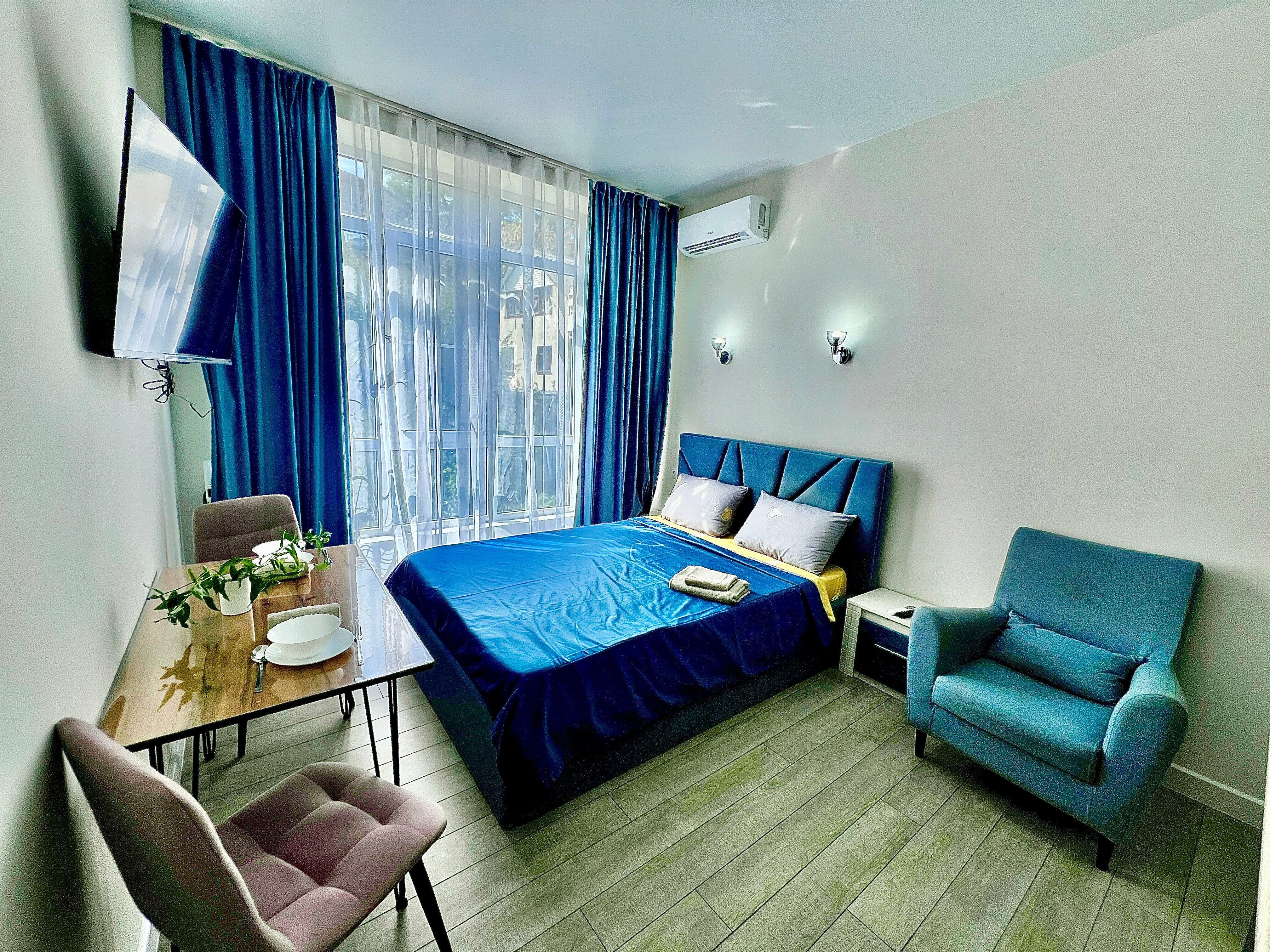 Четырехместный номер с балконом