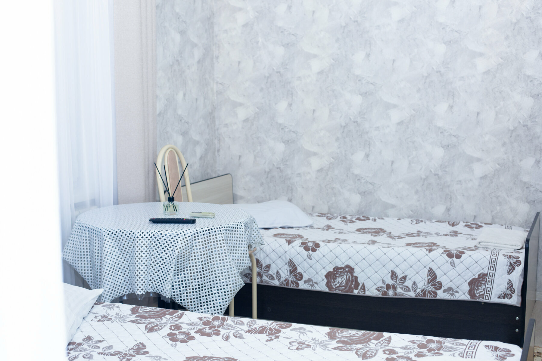 Двухместный номер с 2 отдельными кроватями и душем