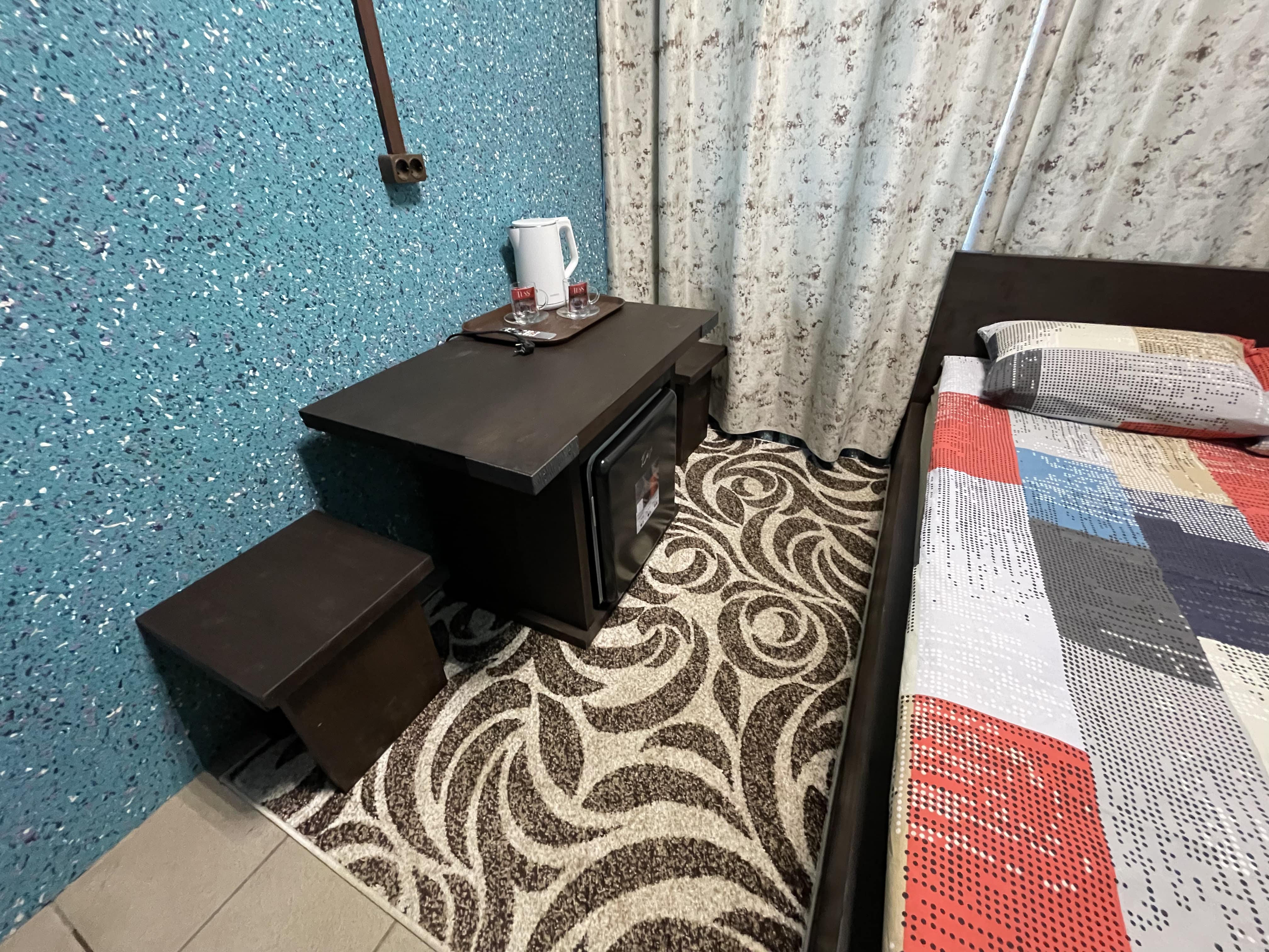 Двухместный номер с 1 кроватью и собственной ванной комнатой