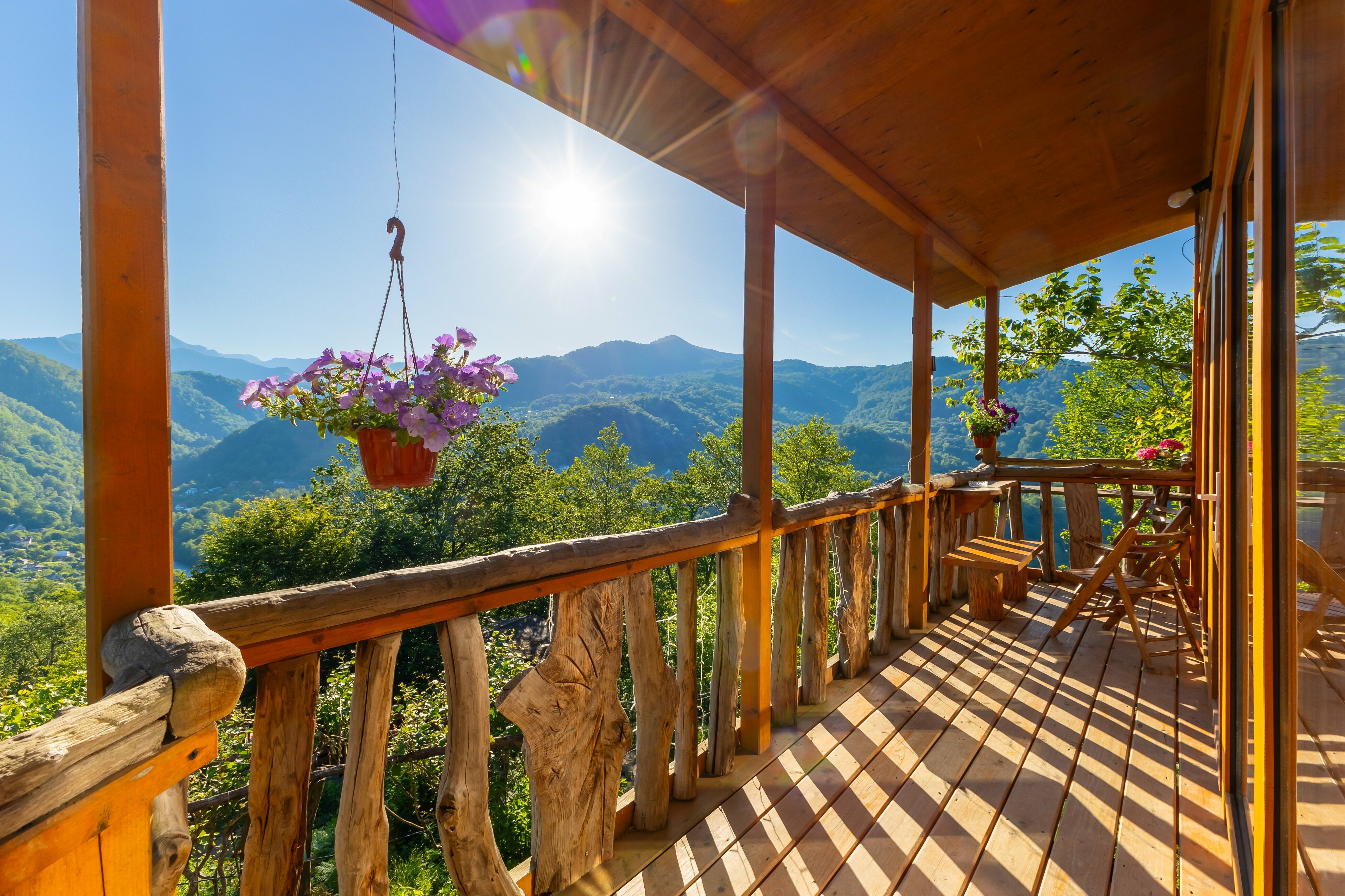 Коттедж с видом на горы