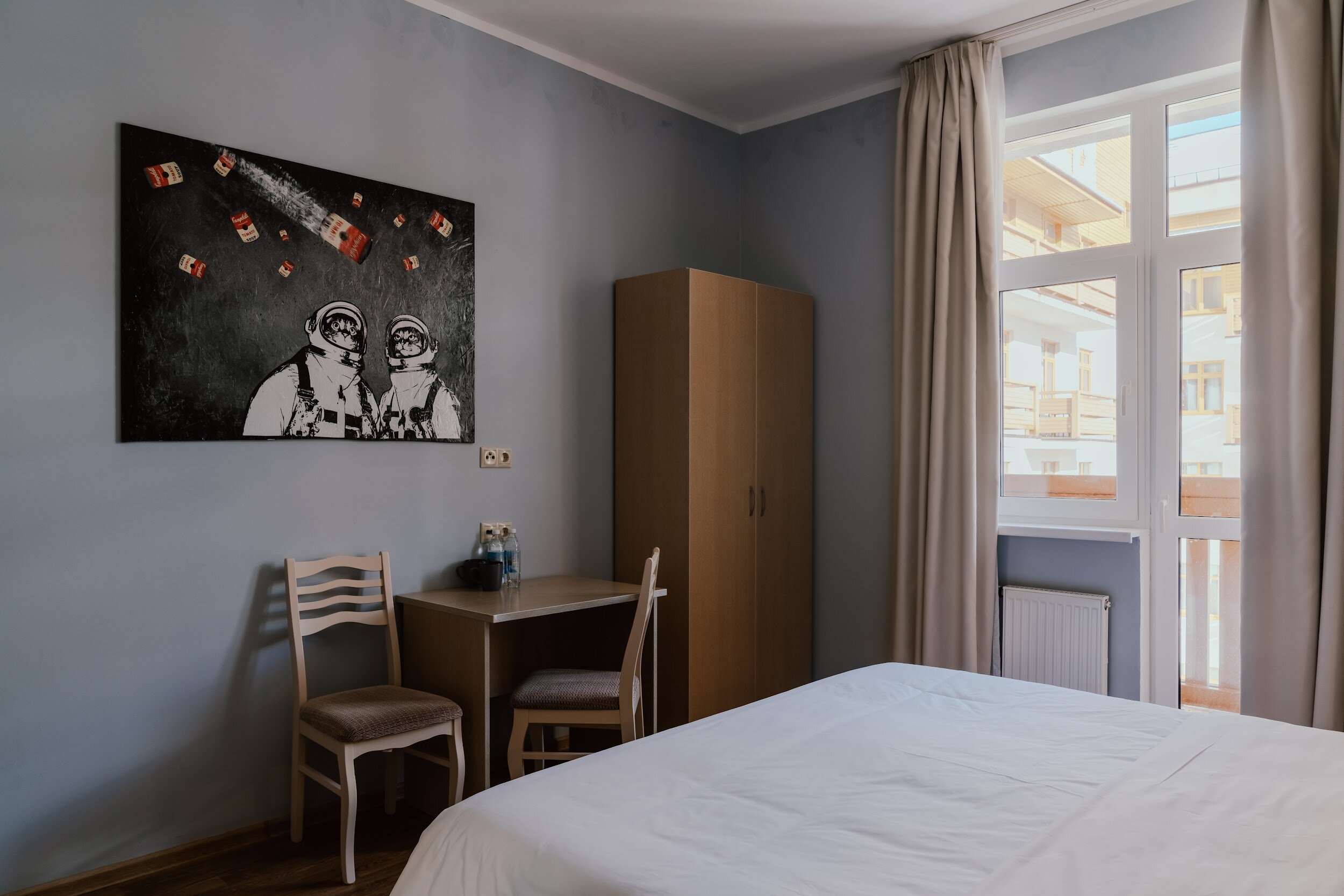 2-х местный в блоке с балконом (общий с/у на блок)