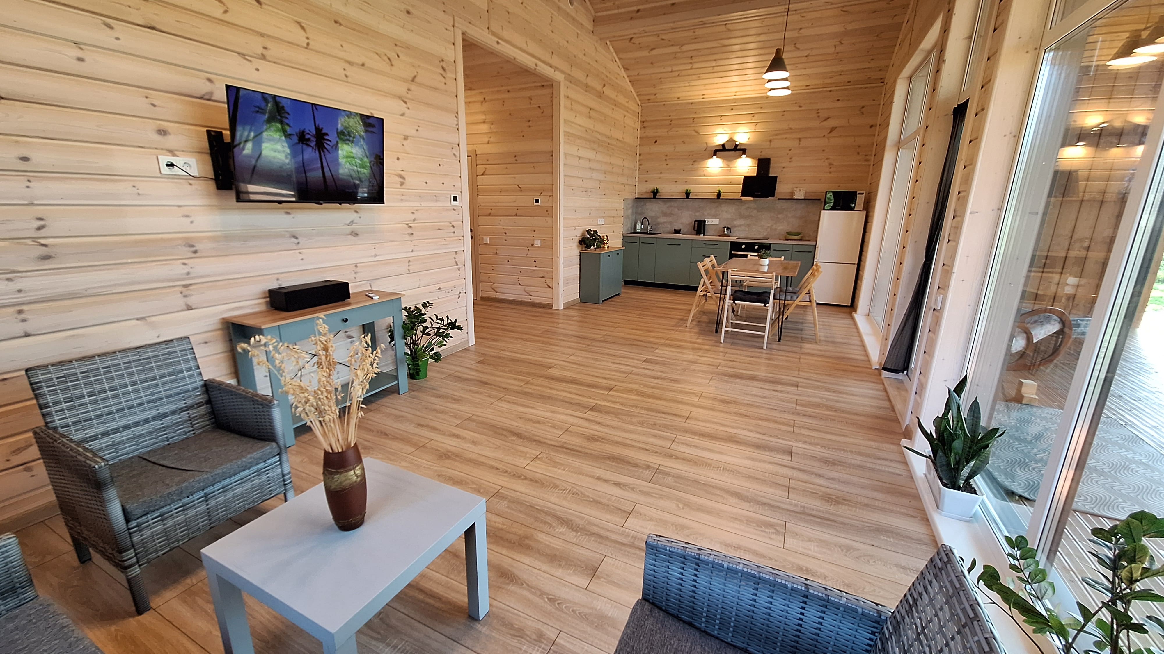 Дом с видом на лес