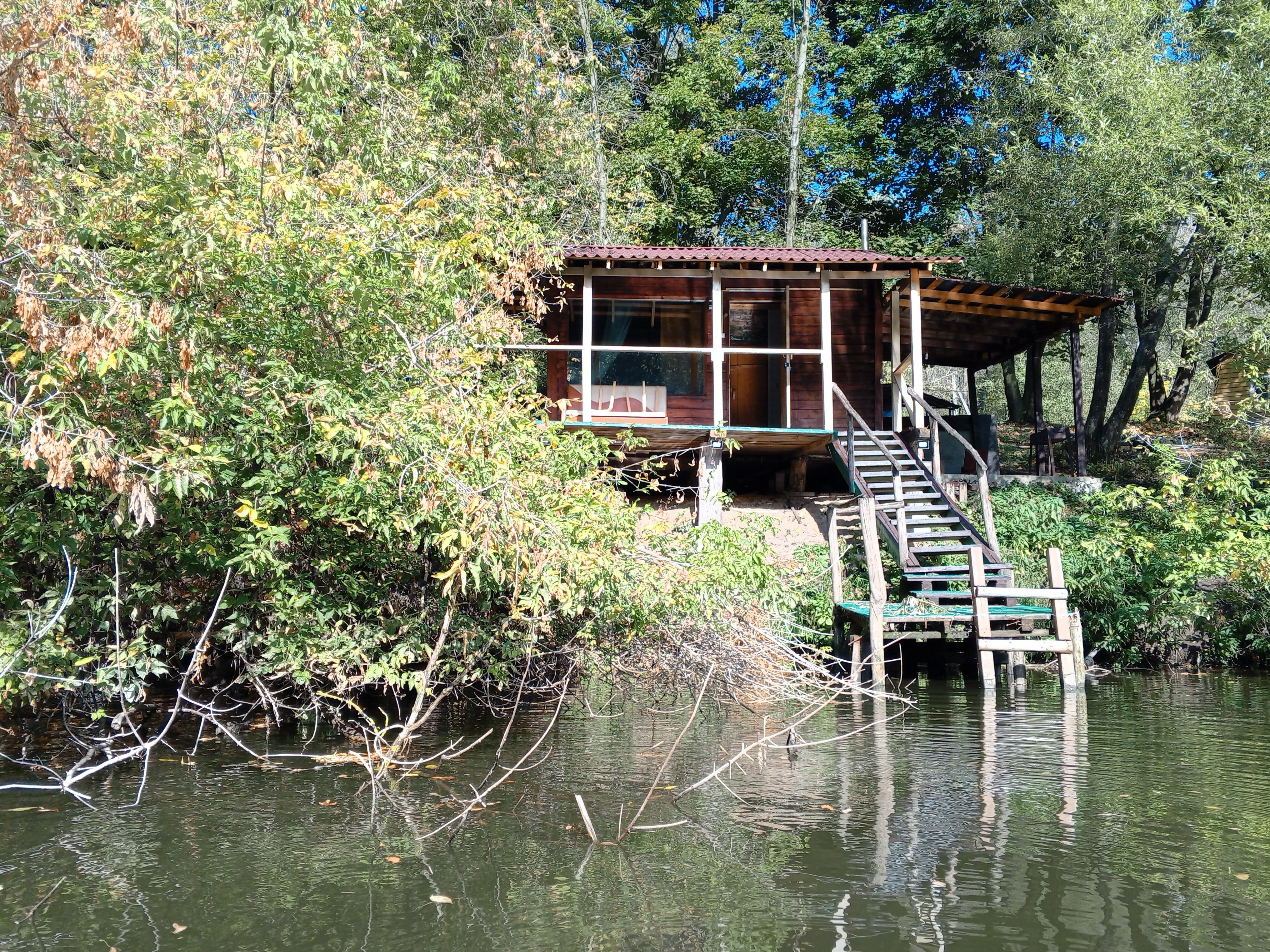 Двухместный номер с 1 кроватью и видом на озеро