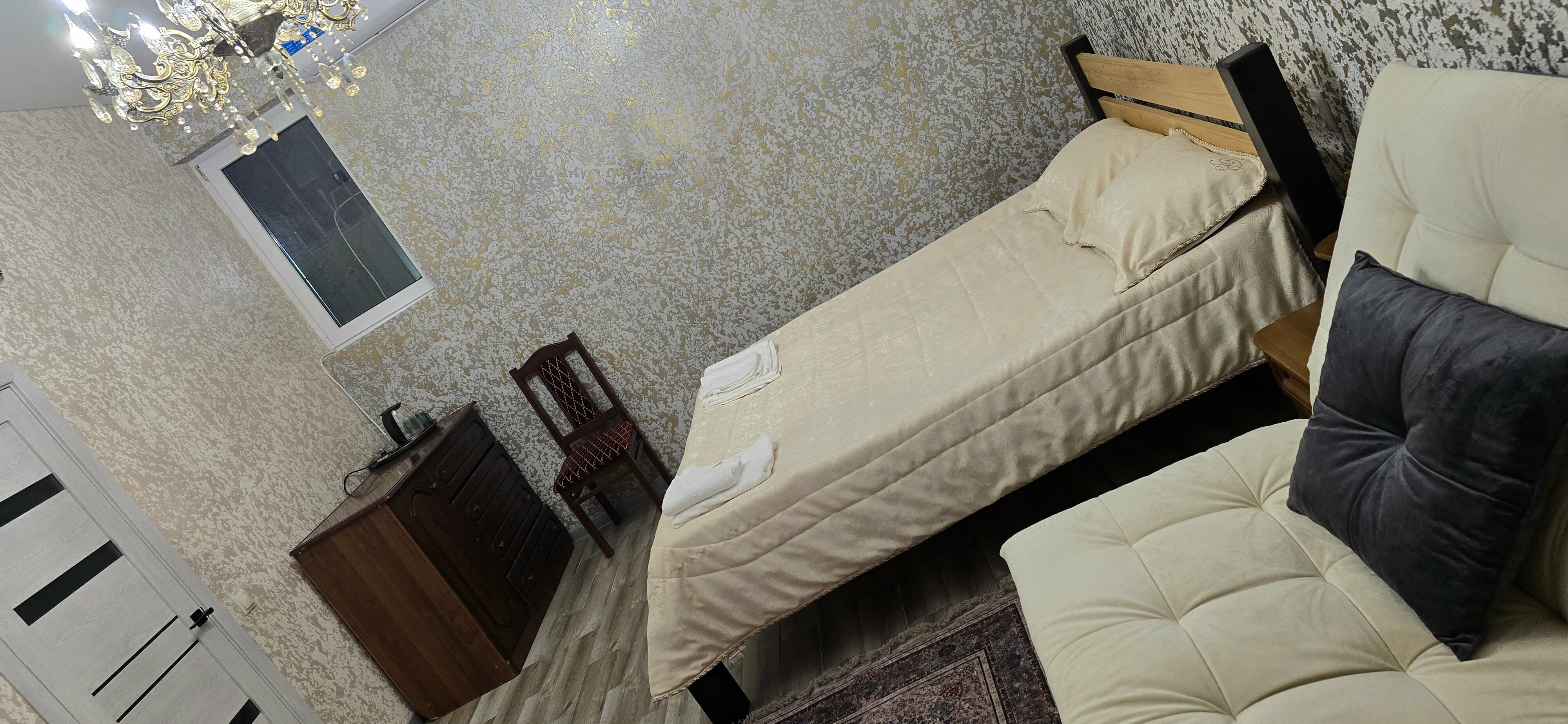 Двухместный номер с 2 отдельными кроватями, вид на город