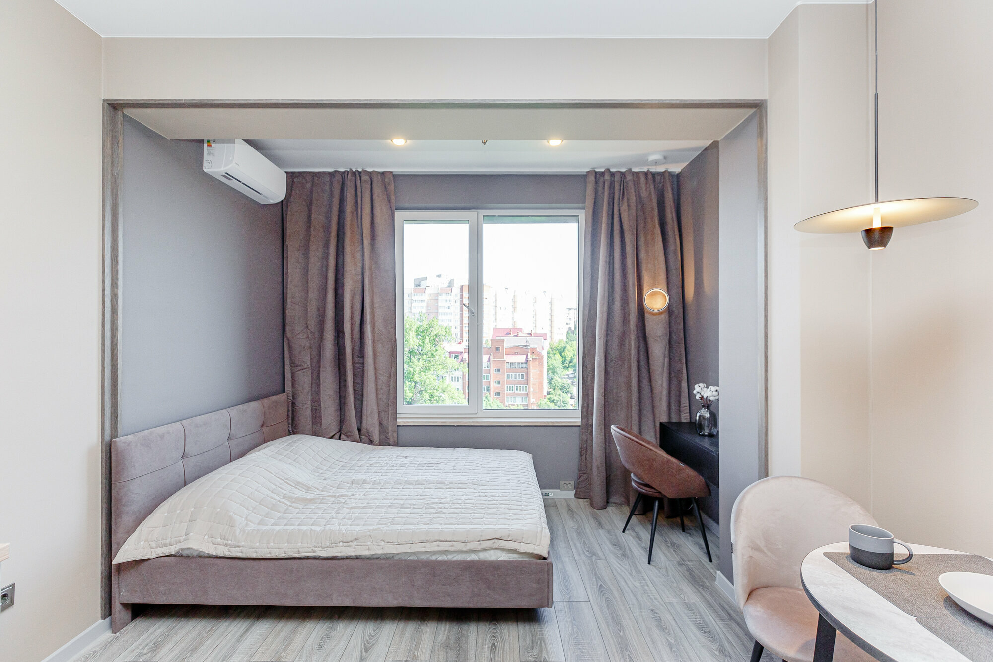 Двухместный номер с 1 кроватью и видом на парк