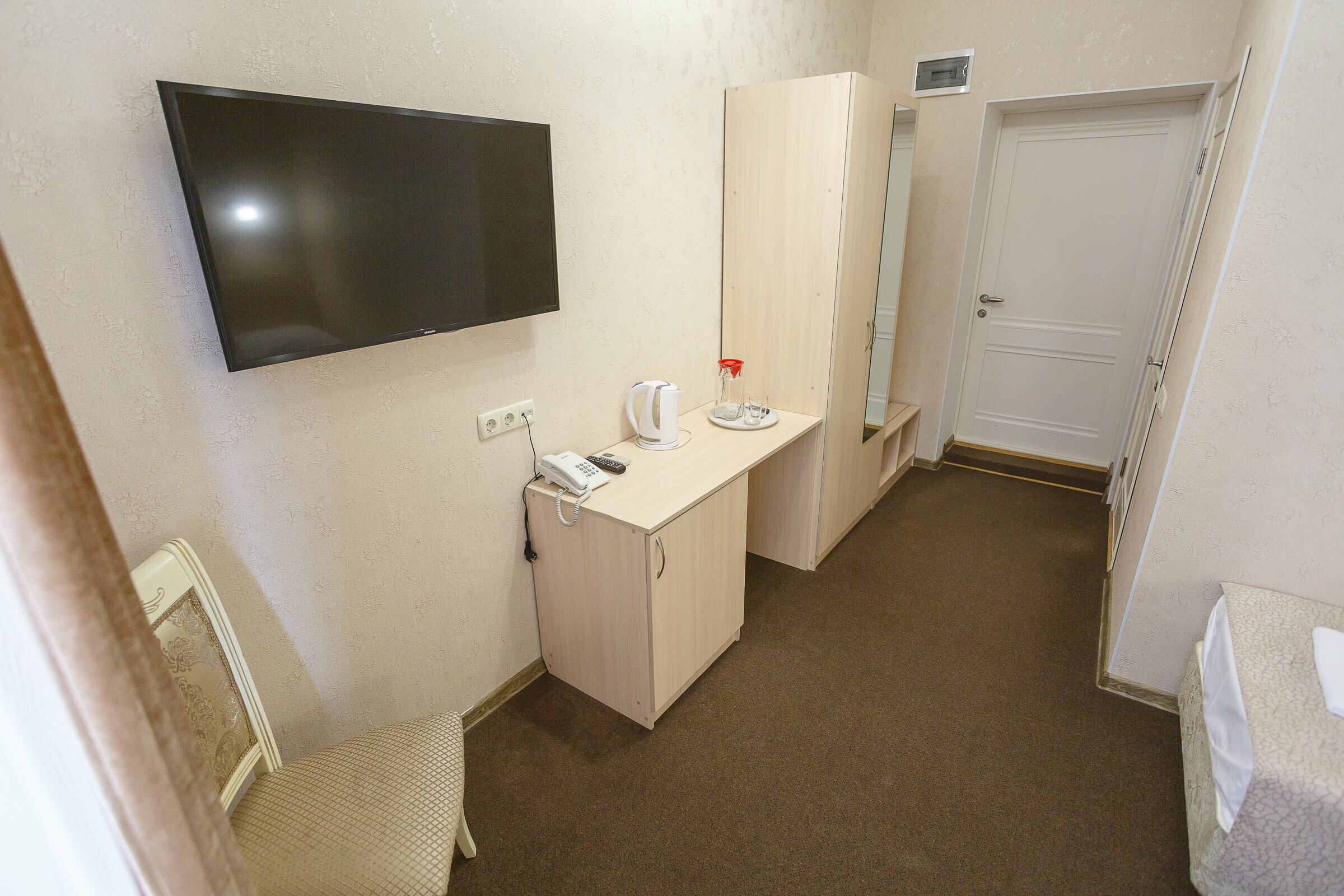 Стандартный двухместный номер с 2 отдельными кроватями, вид на море