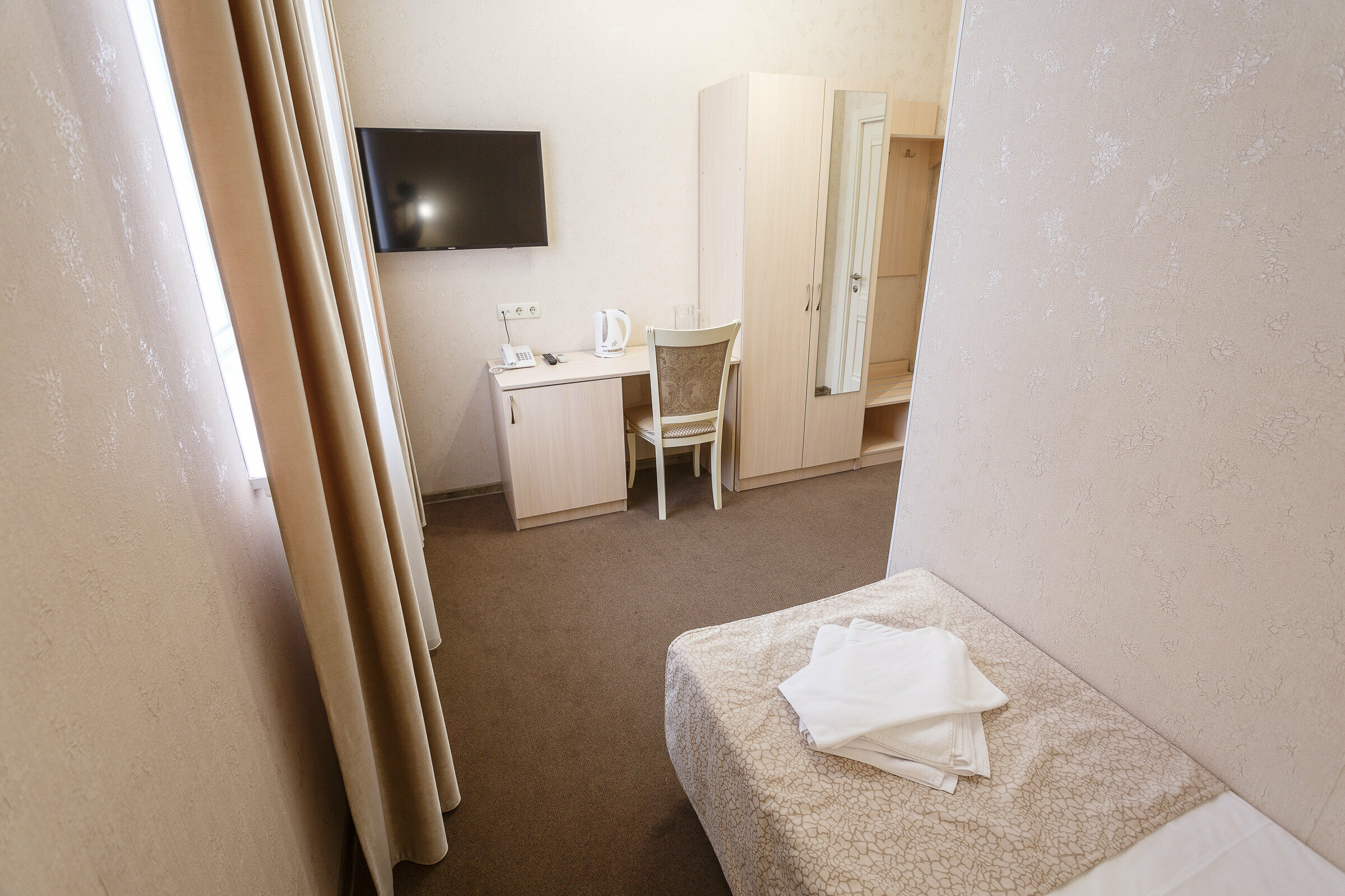 Одноместный номер с видом на горы