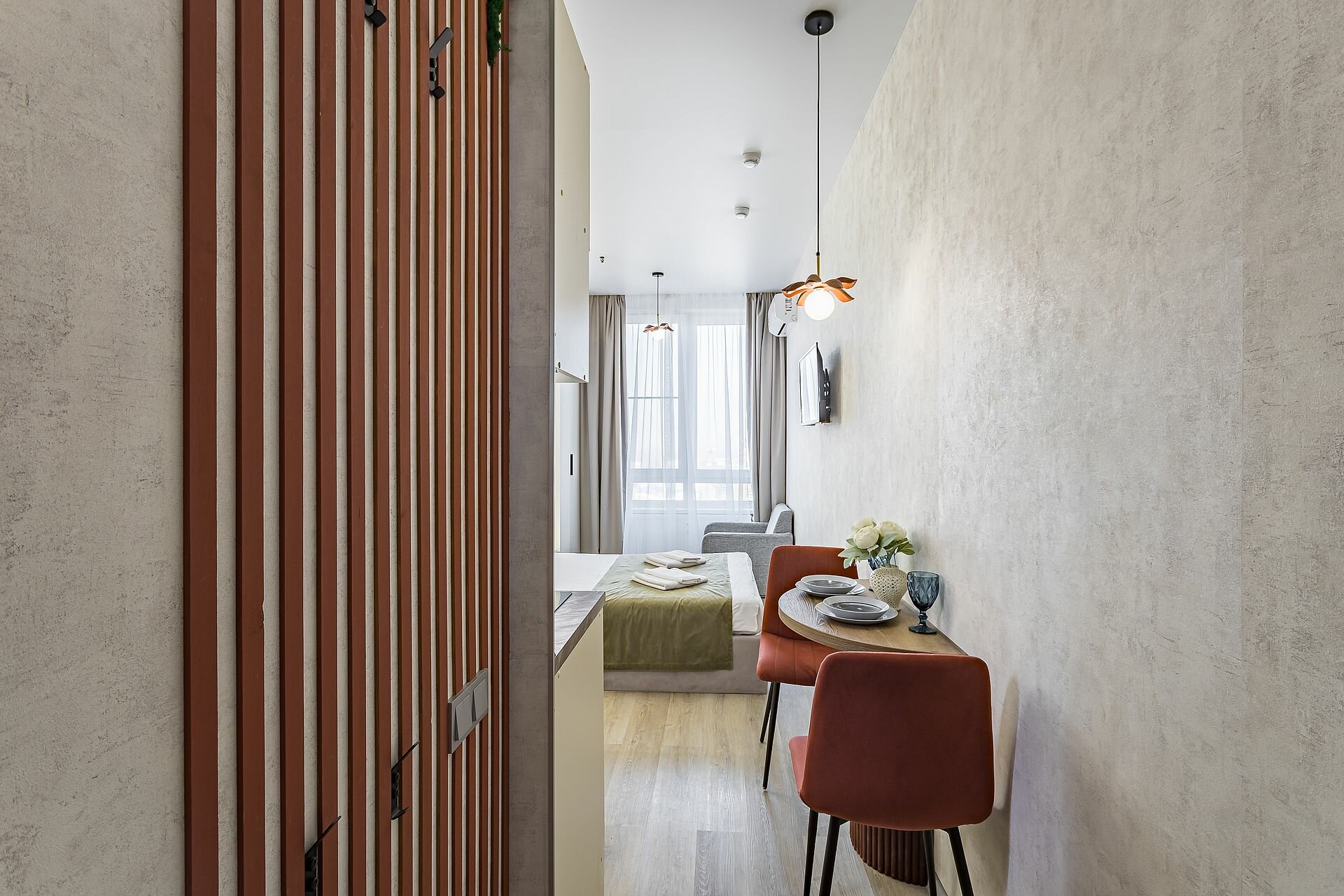 Двухместный номер-студия Делюкс с 1 кроватью