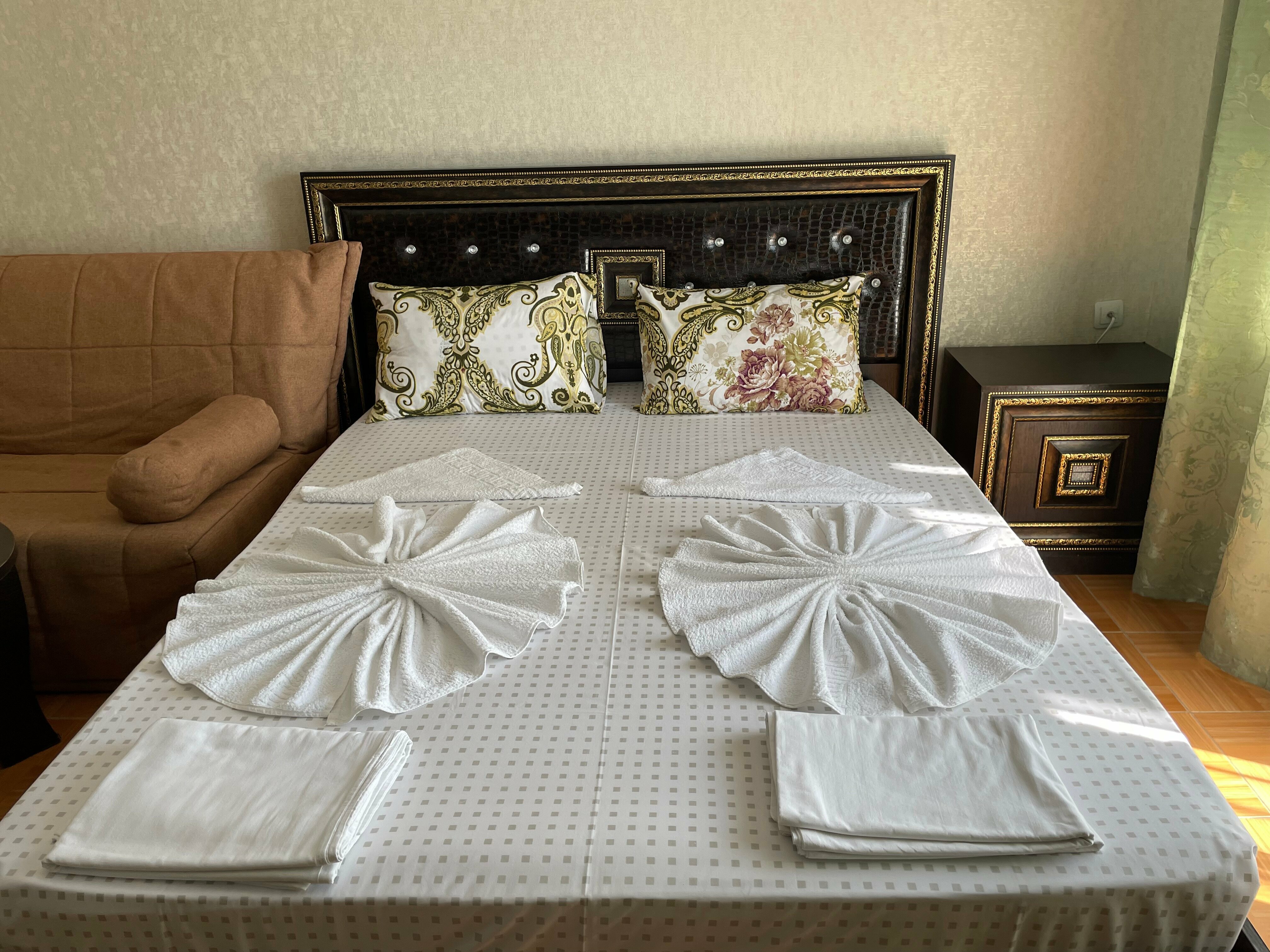 Двухместный номер с 1 кроватью и балконом