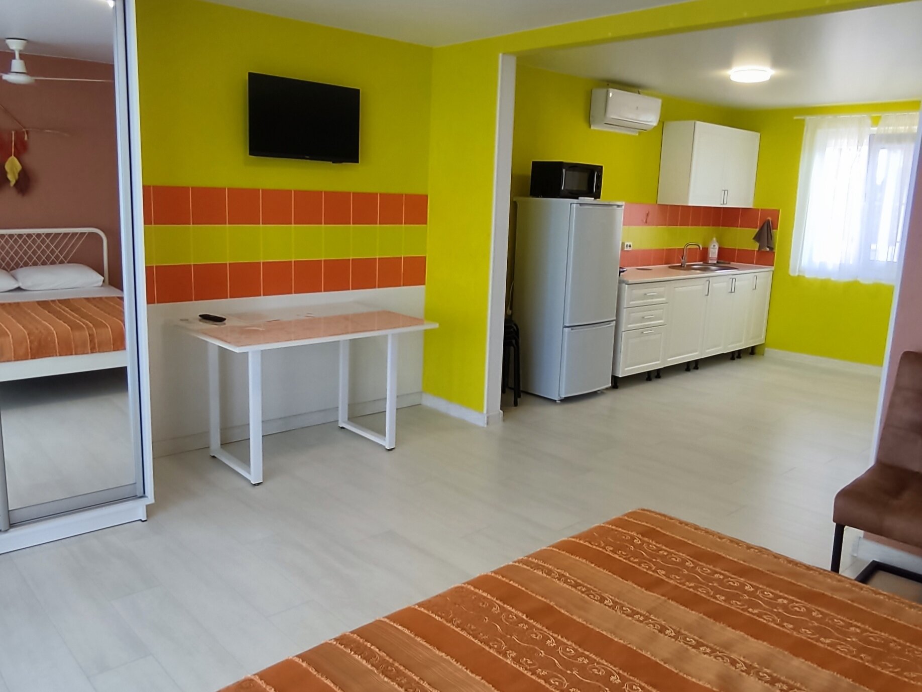 Номер-студия с видом на море