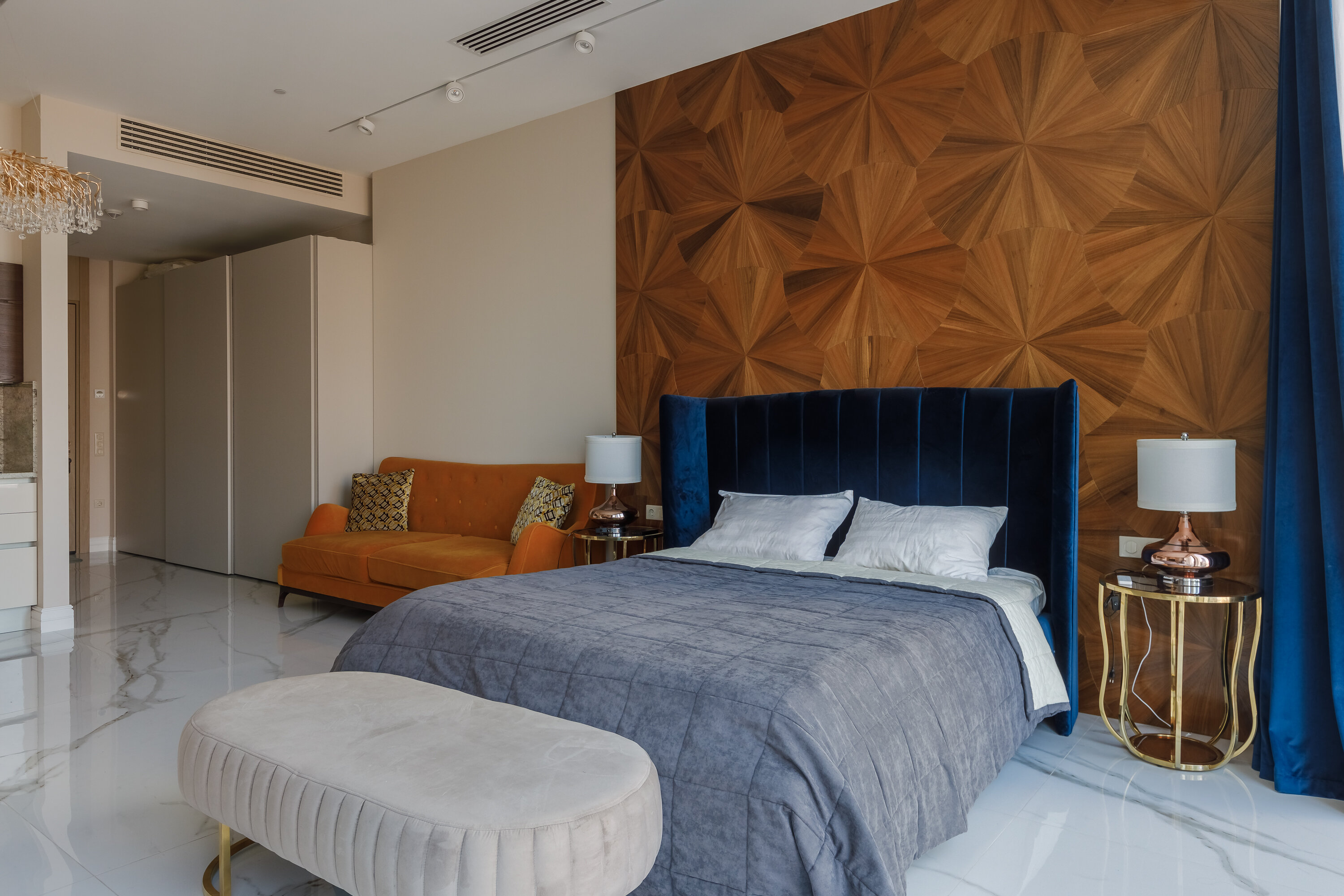 Трехместный номер с видом на город