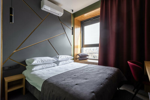 Двухместный апартамент  с роскошным видом на Поклонную Гору в AP-iN aparts