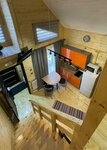 4-местный коттедж стандарт с 1 двуспальной кроватью и диваном в Уютный Архыз