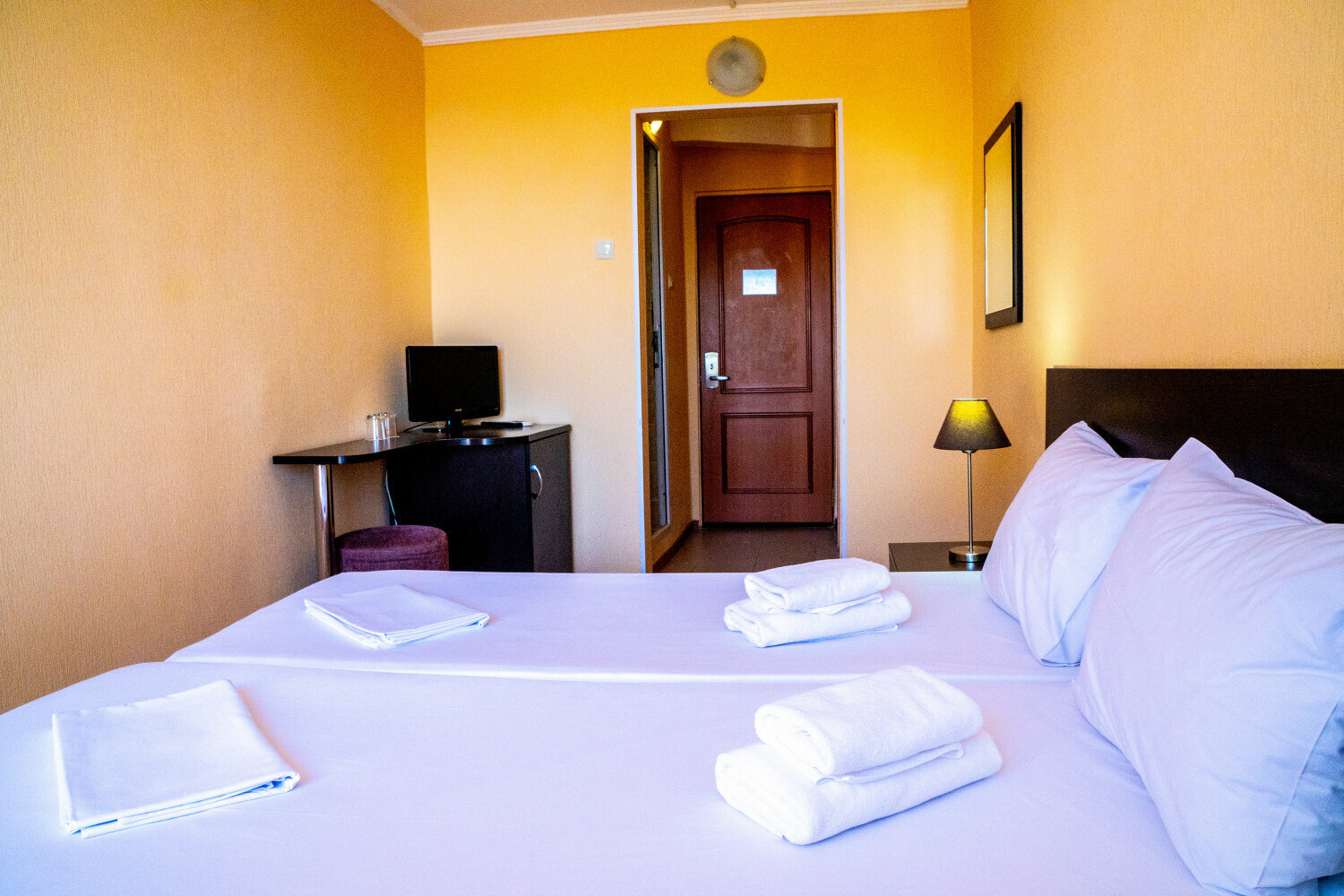 Стандартный двухместный номер с 2 отдельными кроватями, вид на море