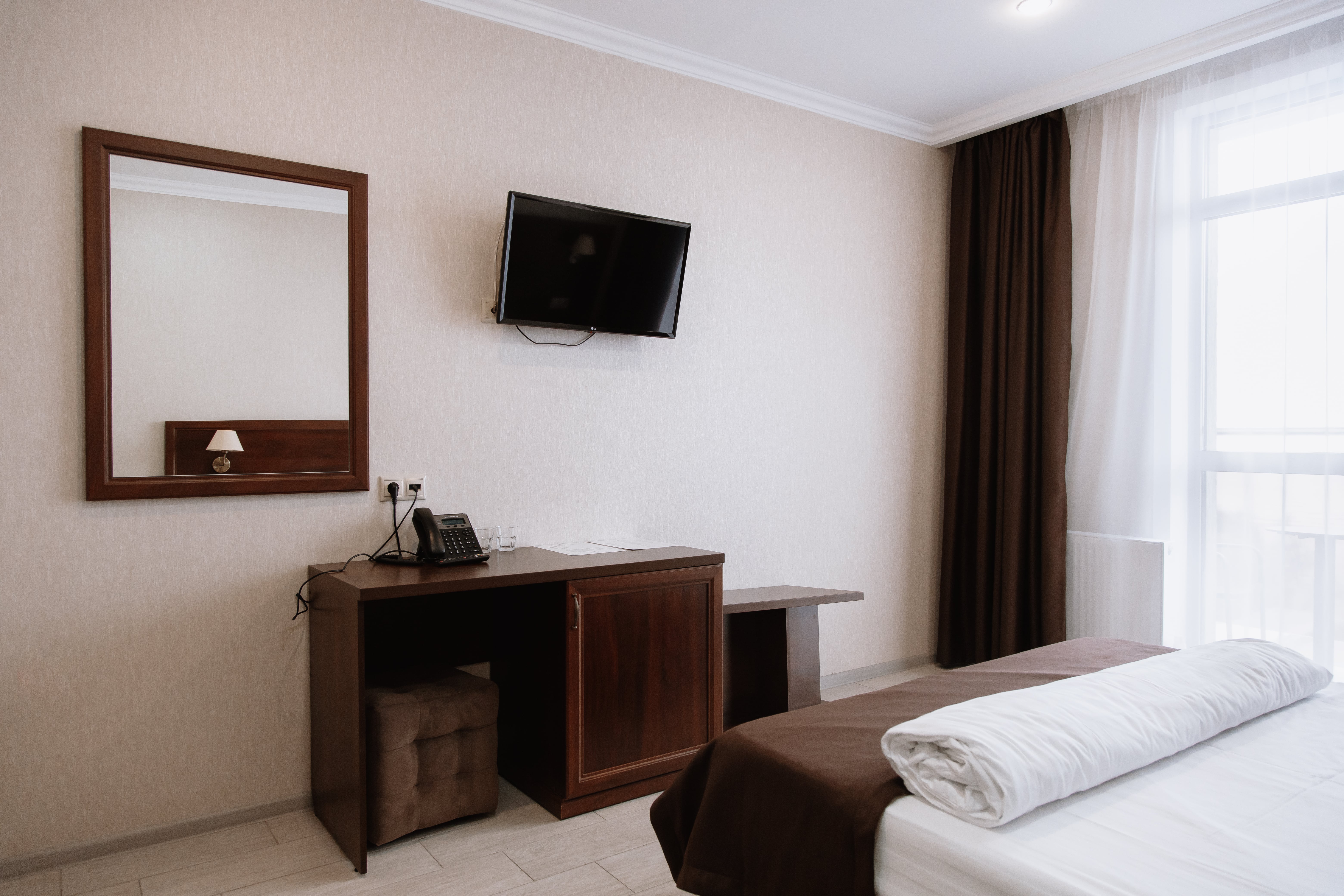 Люкс с кроватью размера «king-size» и видом на море