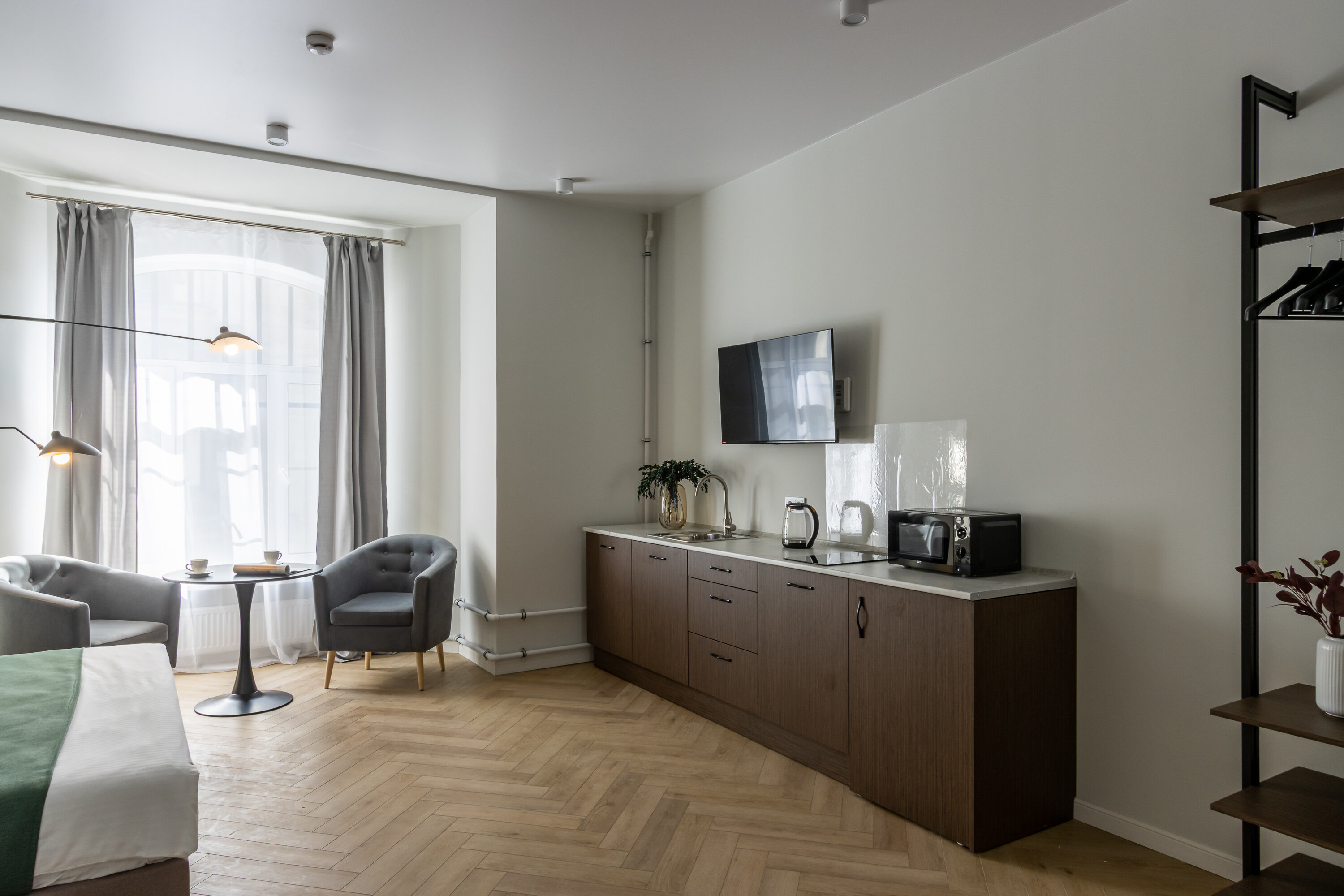 Апартаменты с кухней