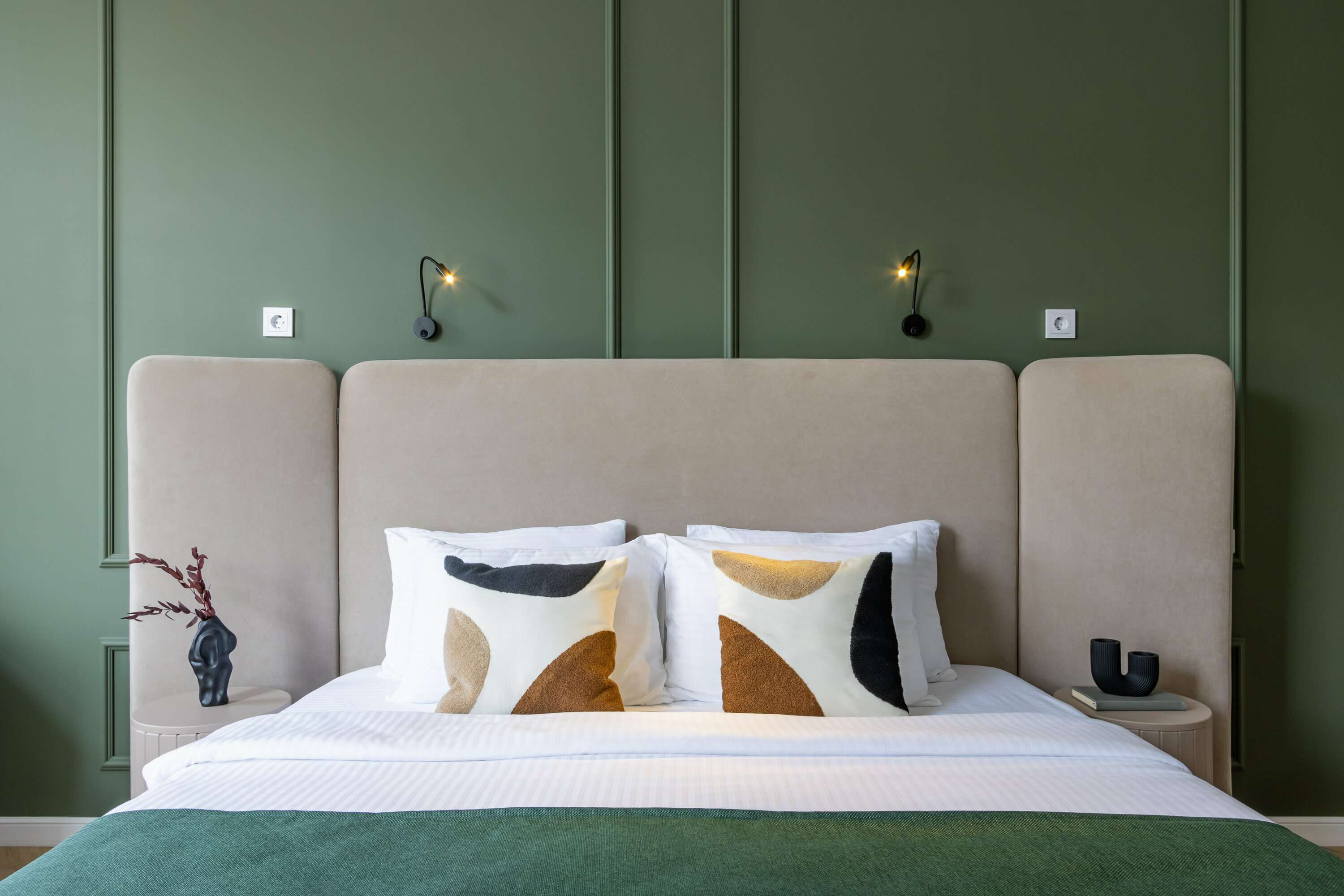 Видовые апартаменты с кухней