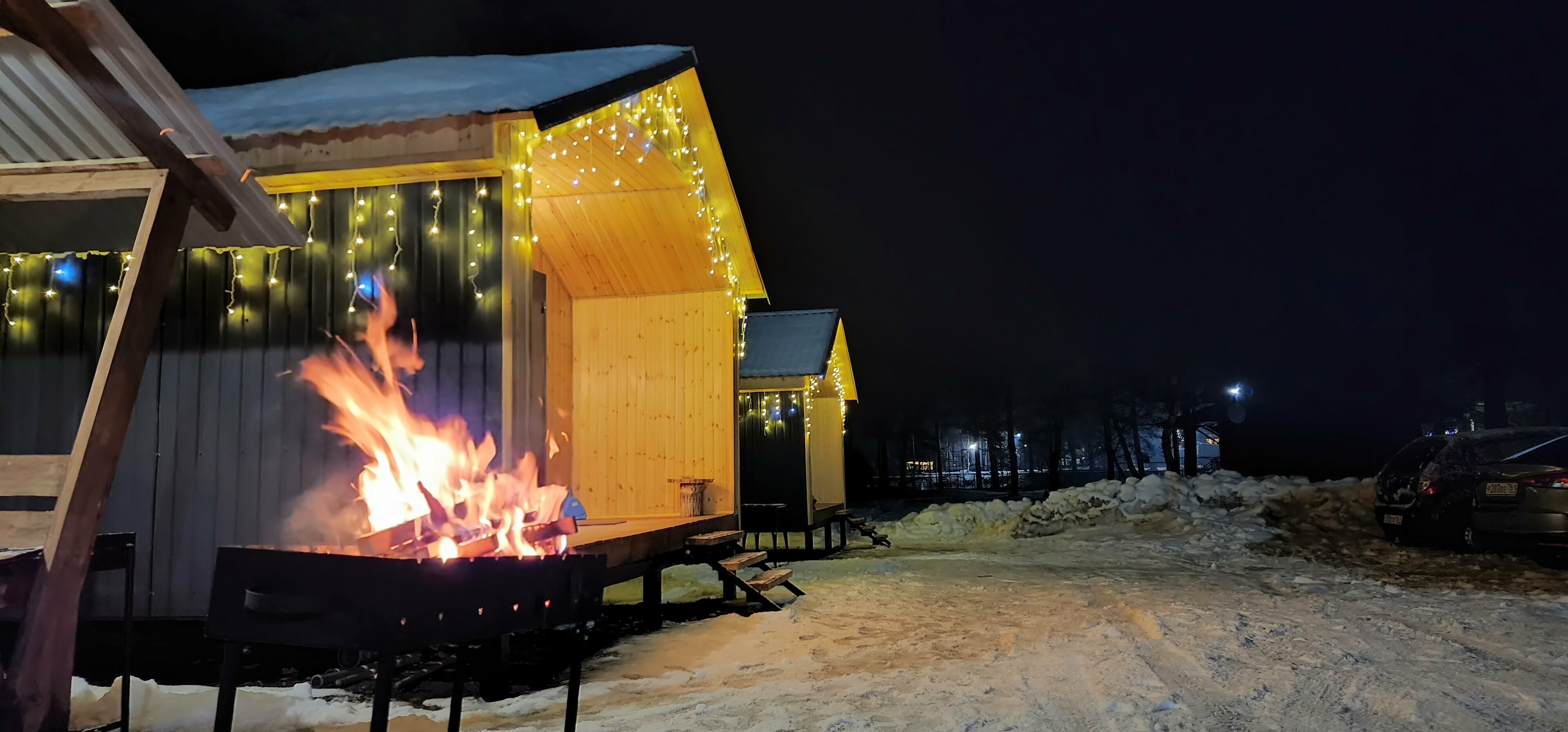 Коттедж с видом на лес