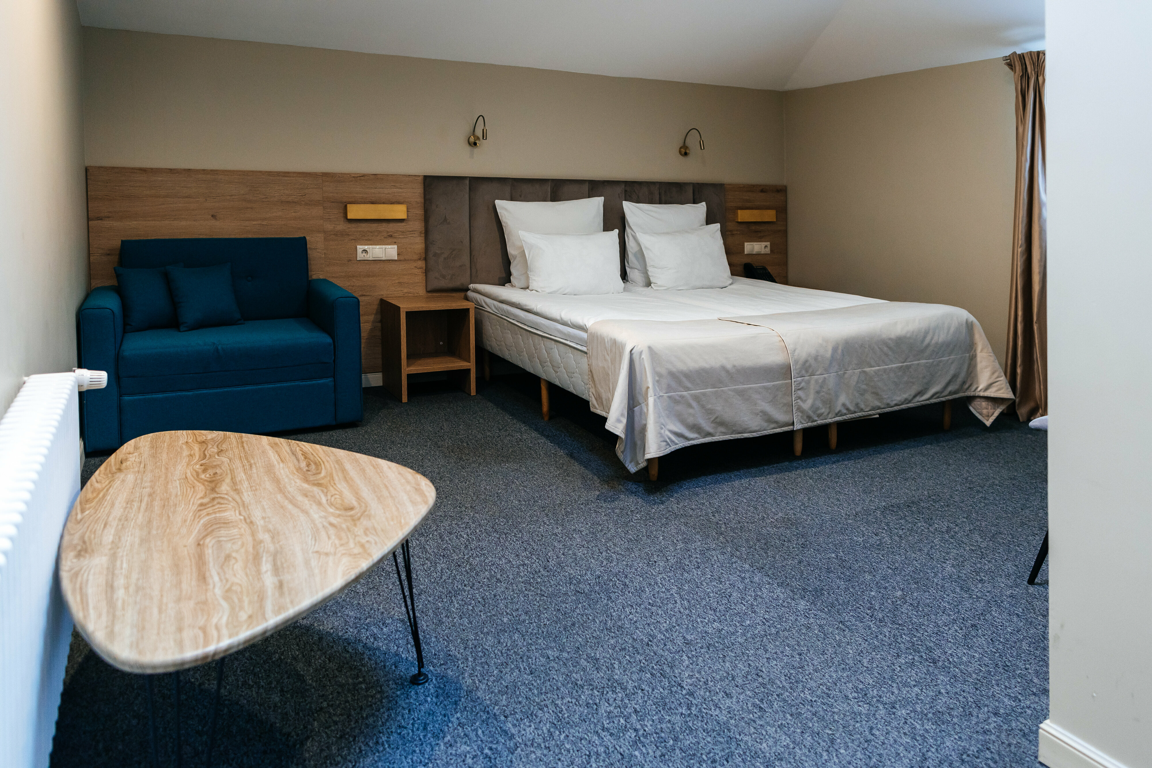 Стандартный двухместный номер с 1 кроватью или 2 отдельными кроватями