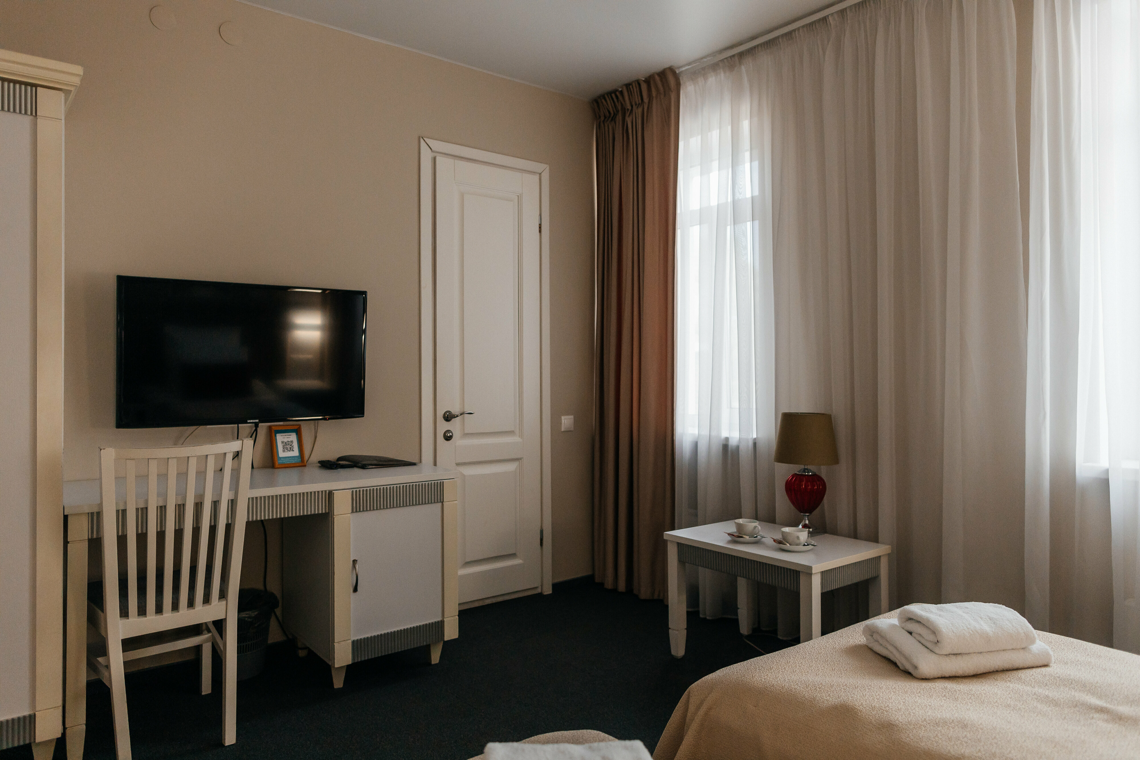 Двухместный номер с 1 кроватью или 2 отдельными кроватями и собственной ванной комнатой