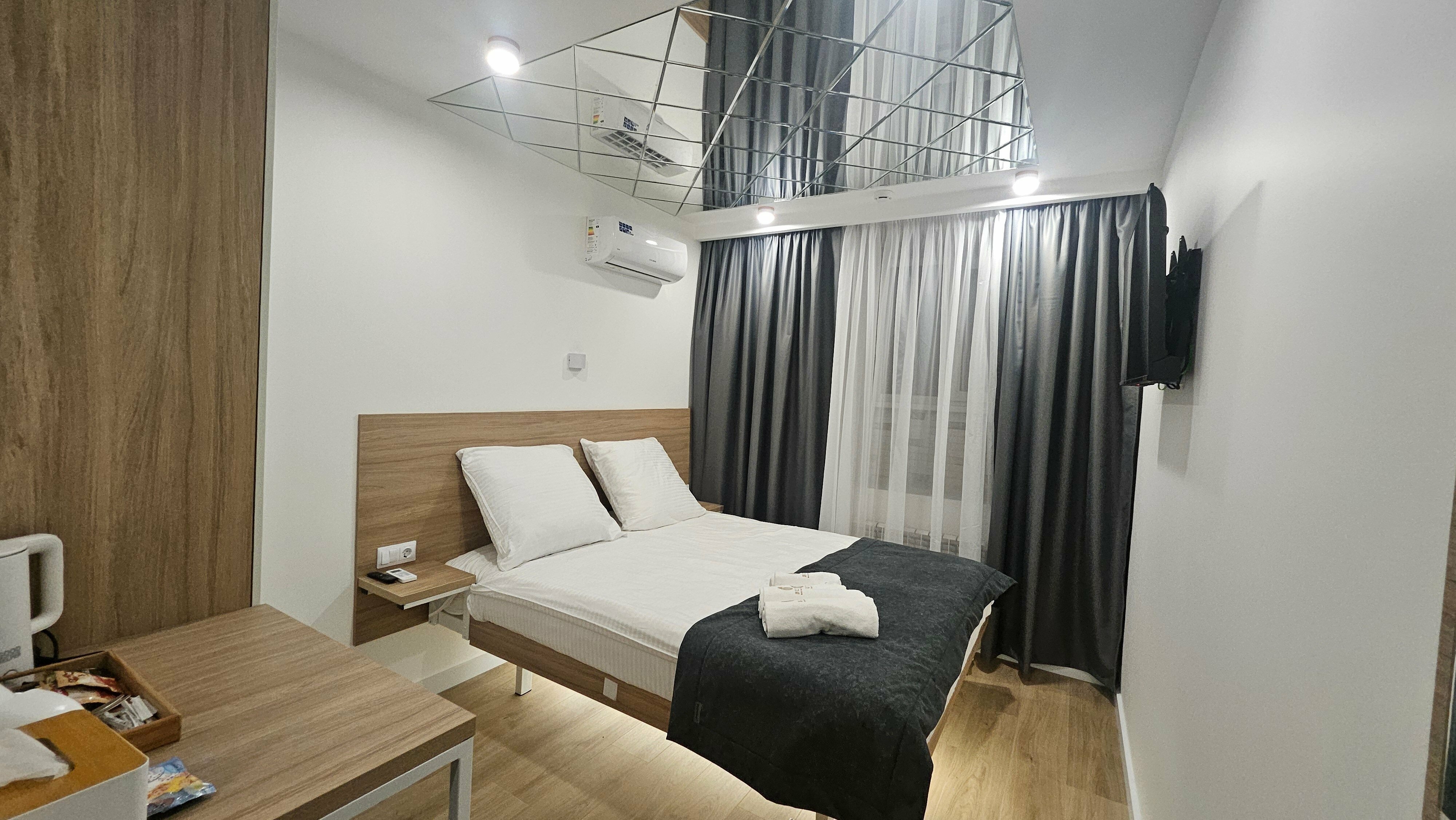 Небольшой двухместный номер с 1 кроватью