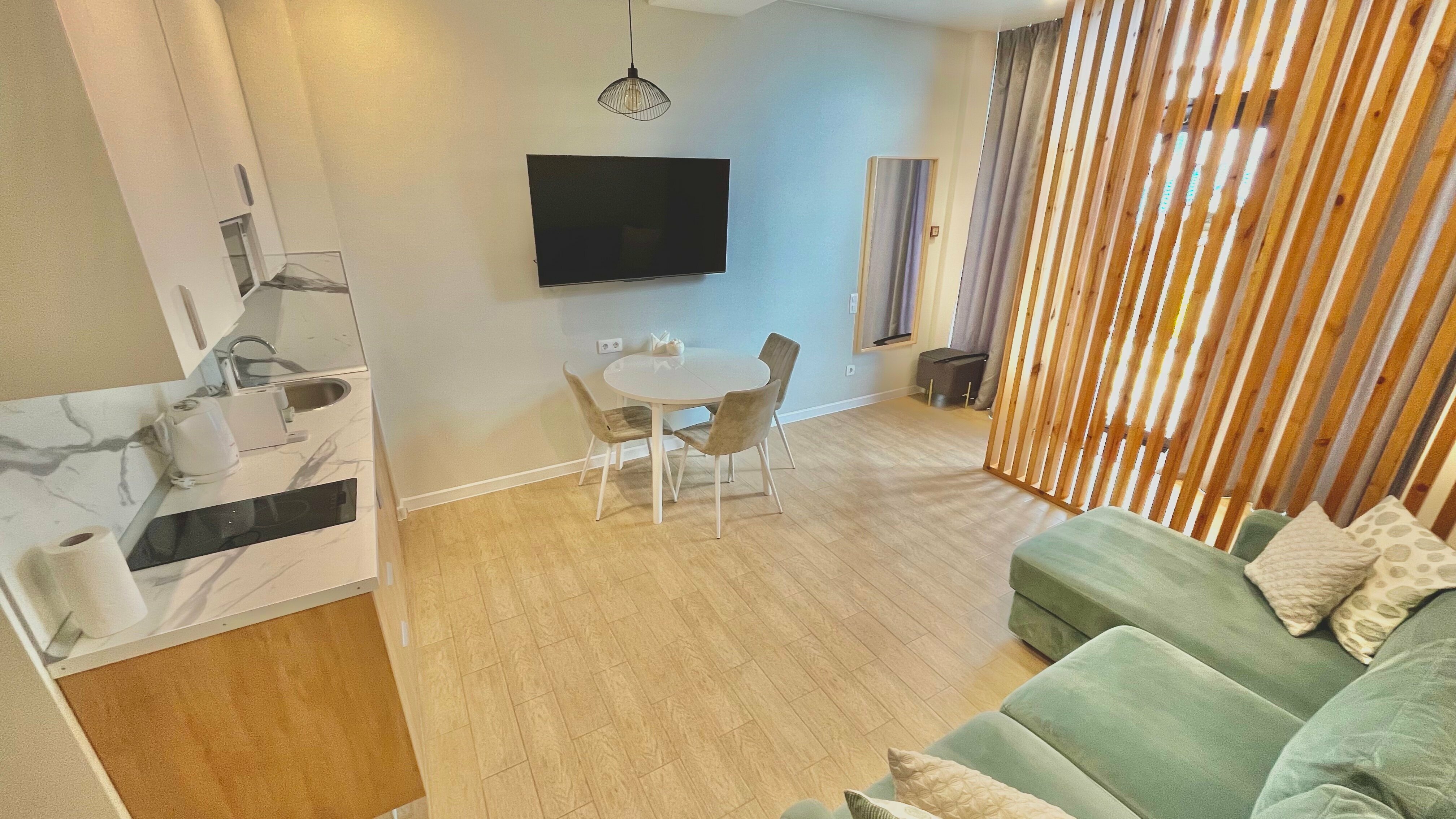 Апартаменты с 1 спальней