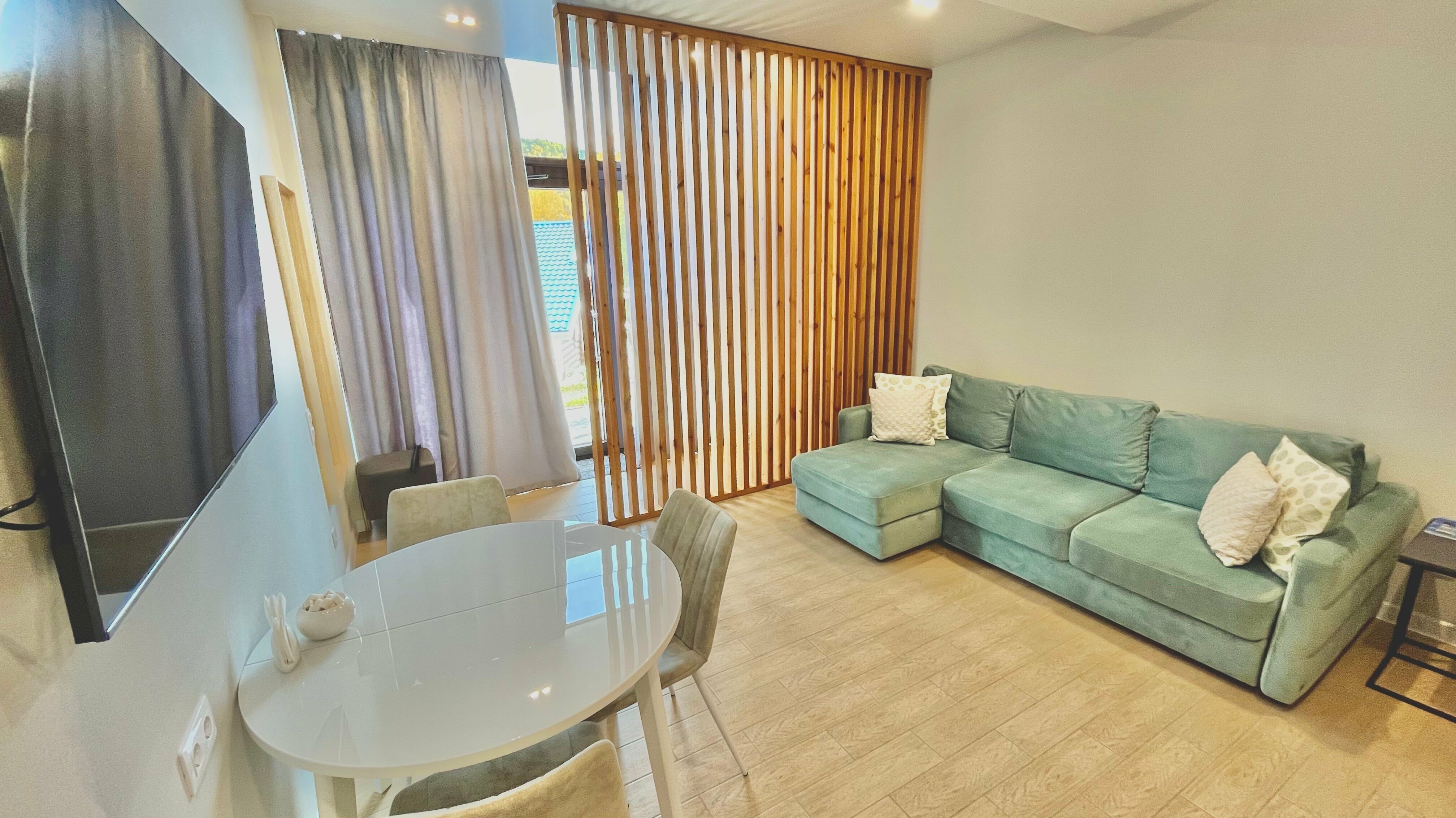 Апартаменты с 1 спальней