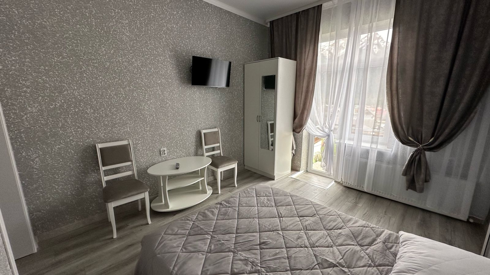 Двухместный номер с 1 кроватью и видом на горы