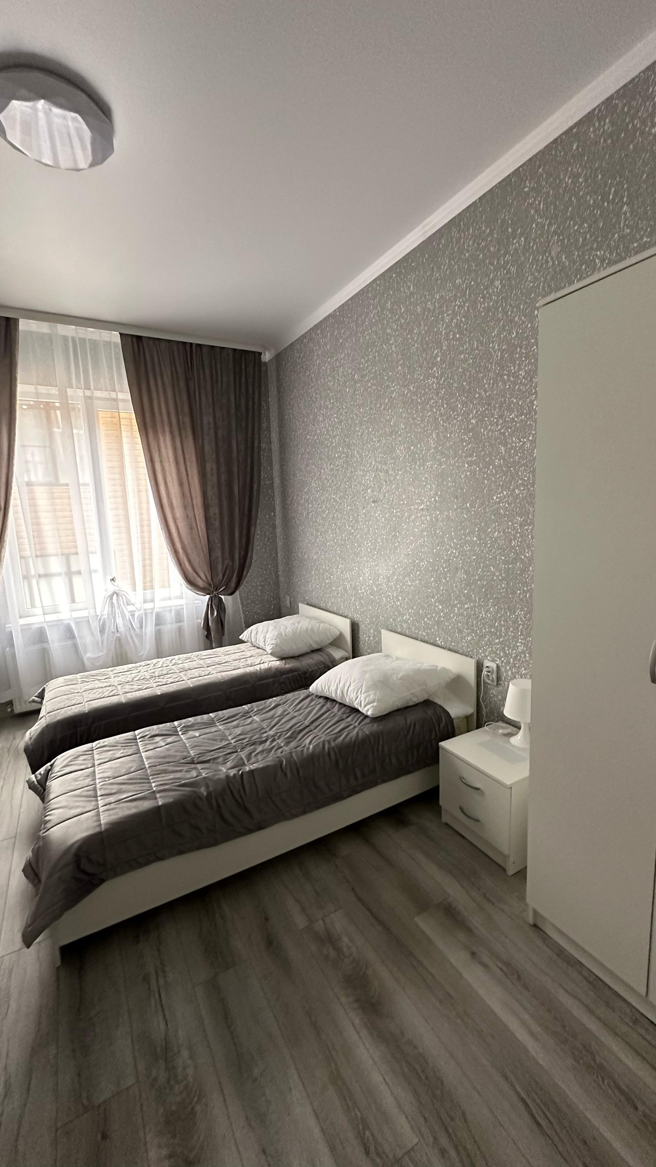 Двухместный номер с 2 отдельными кроватями, вид на горы