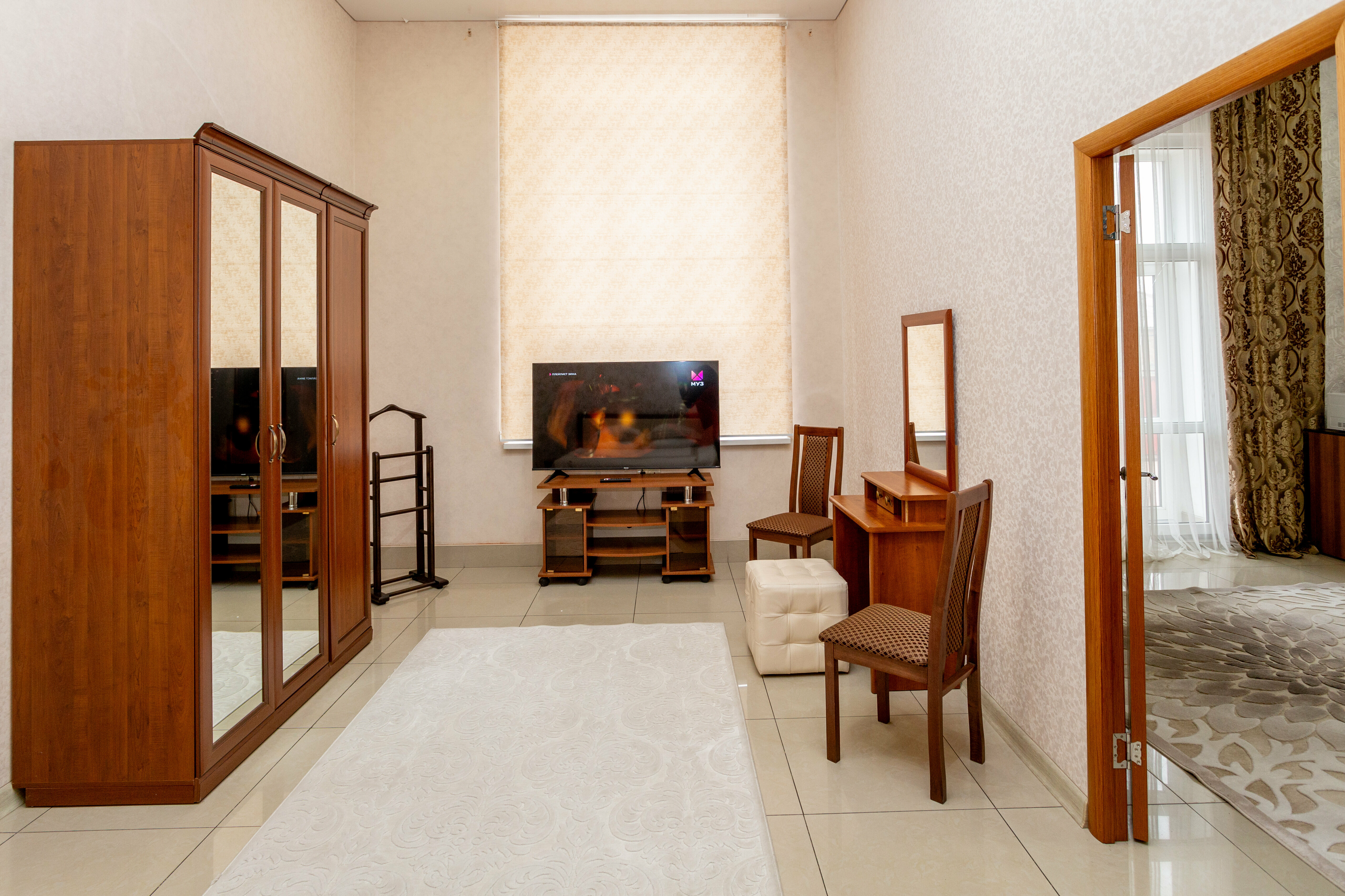 Люкс с кроватью размера "queen-size" и гидромассажной ванной