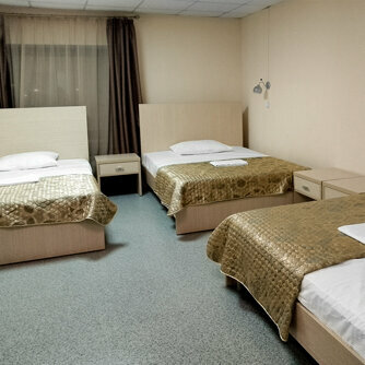 Бюджетный трехместный номер