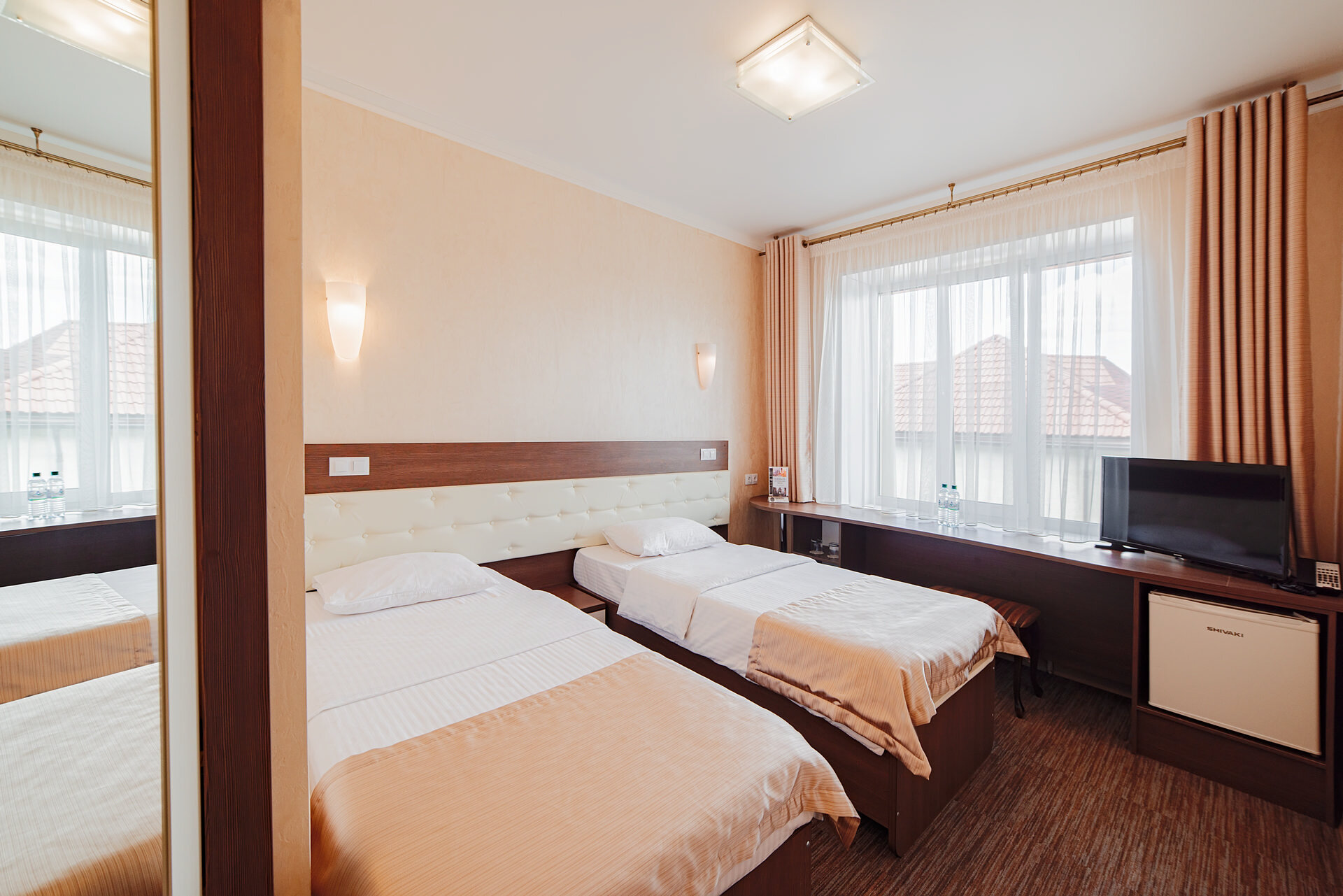 Стандартный двухместный номер с 2 односпальными кроватями