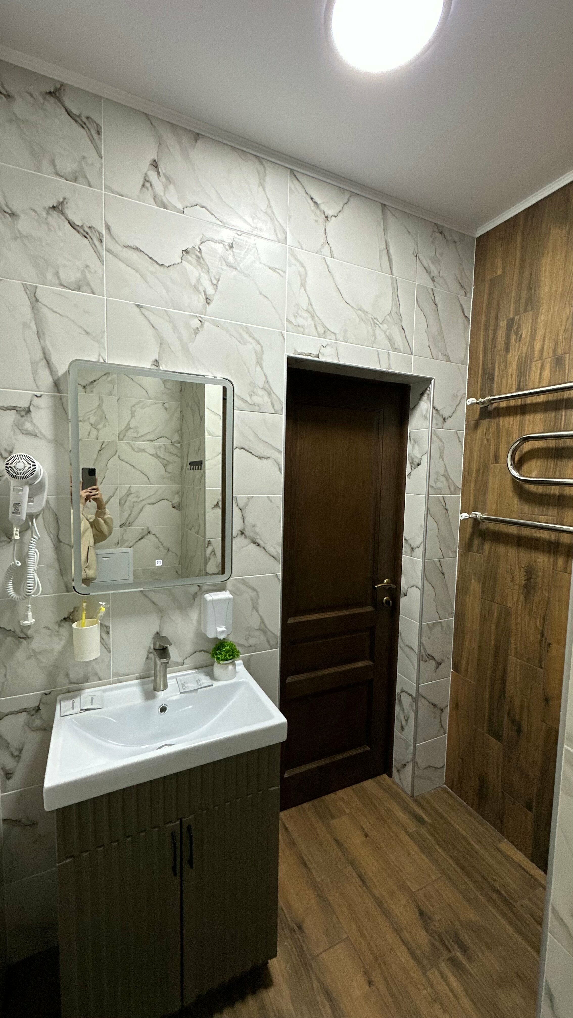 Двухместный номер с 1 кроватью и балконом