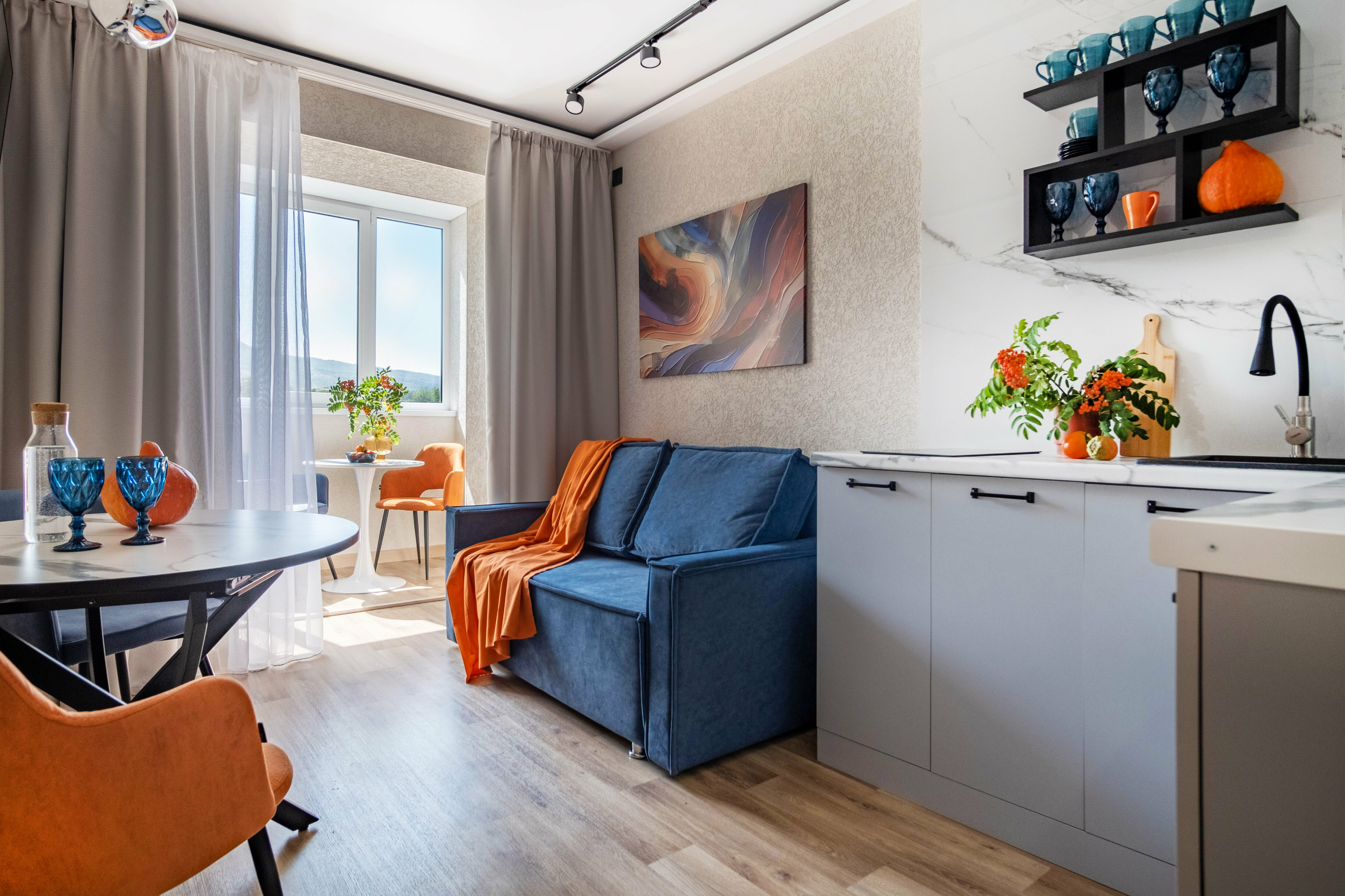 Апартаменты с видом на горы