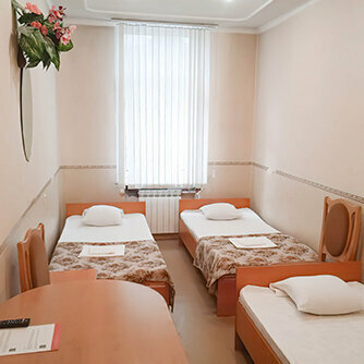 Бюджетный трехместный номер