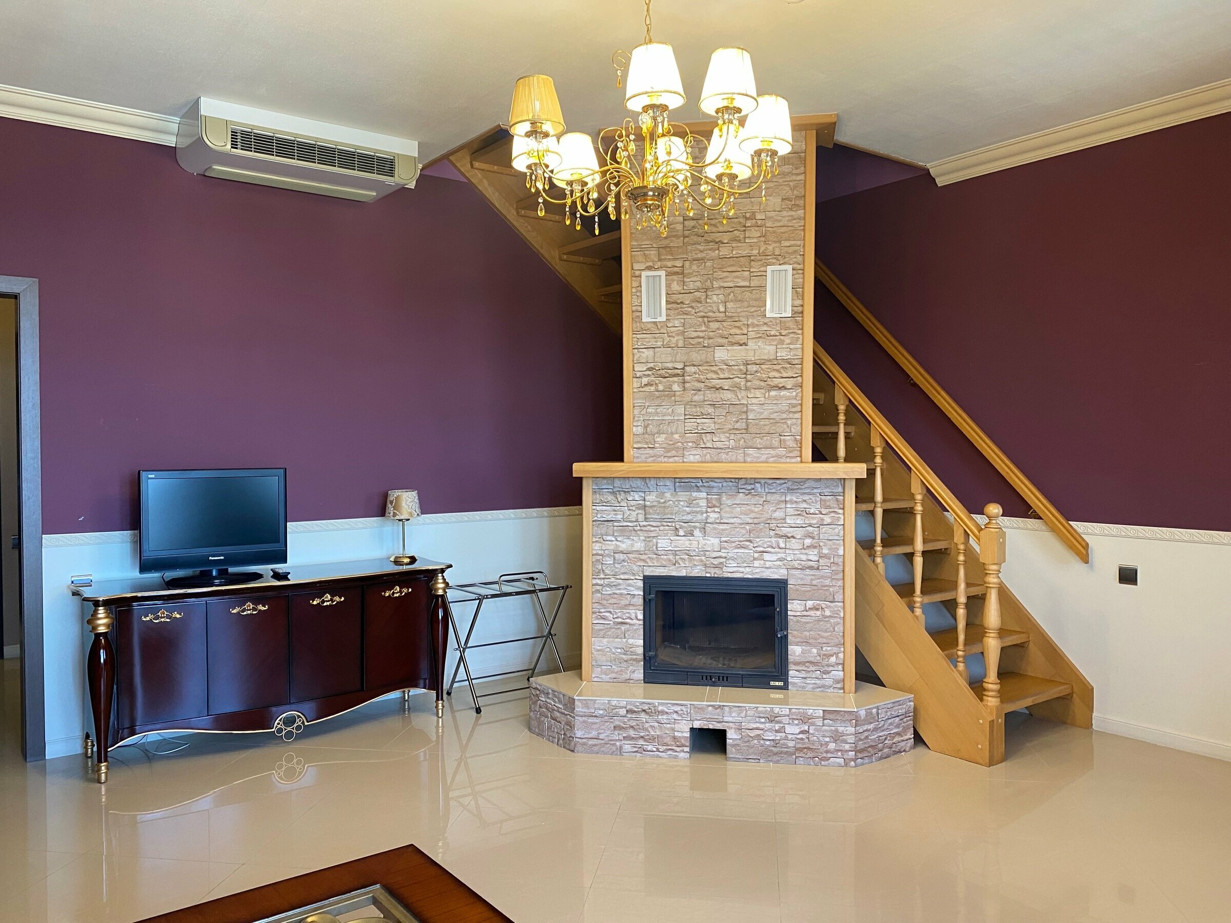 Двухуровневый четырехместный номер