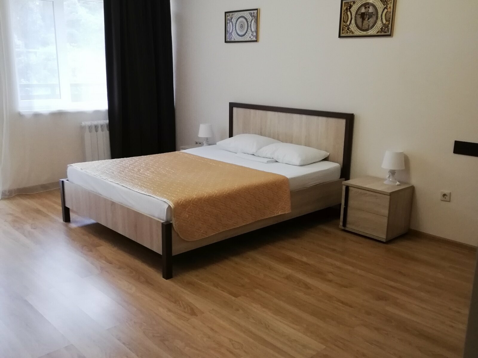 Двухместный номер с 1 кроватью и балконом