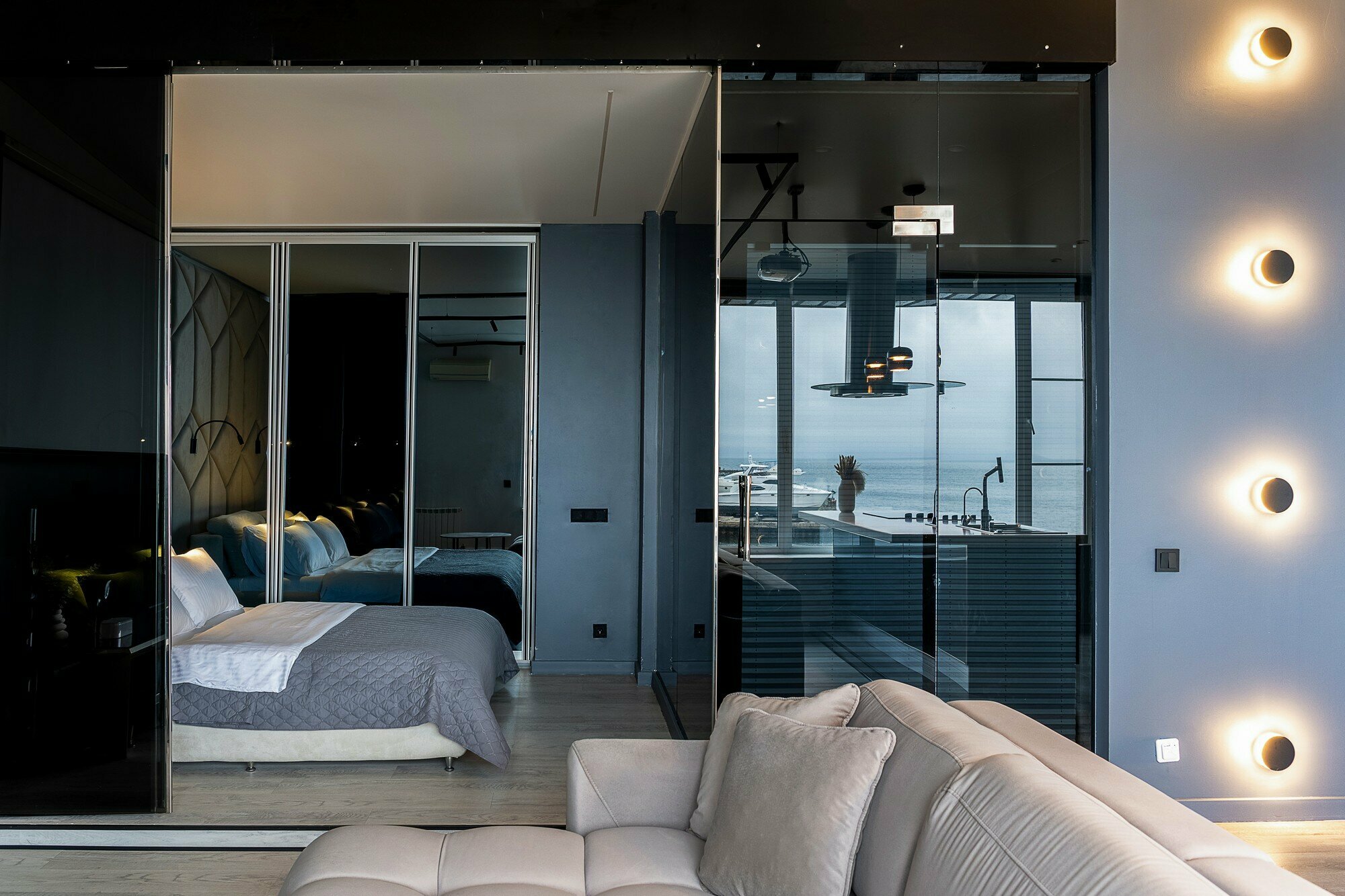 Апартаменты с 1 спальней