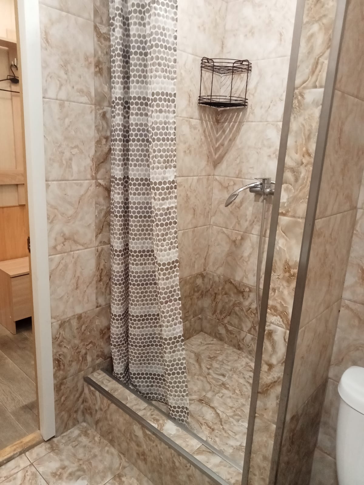 Двухместный номер с 1 кроватью и террасой