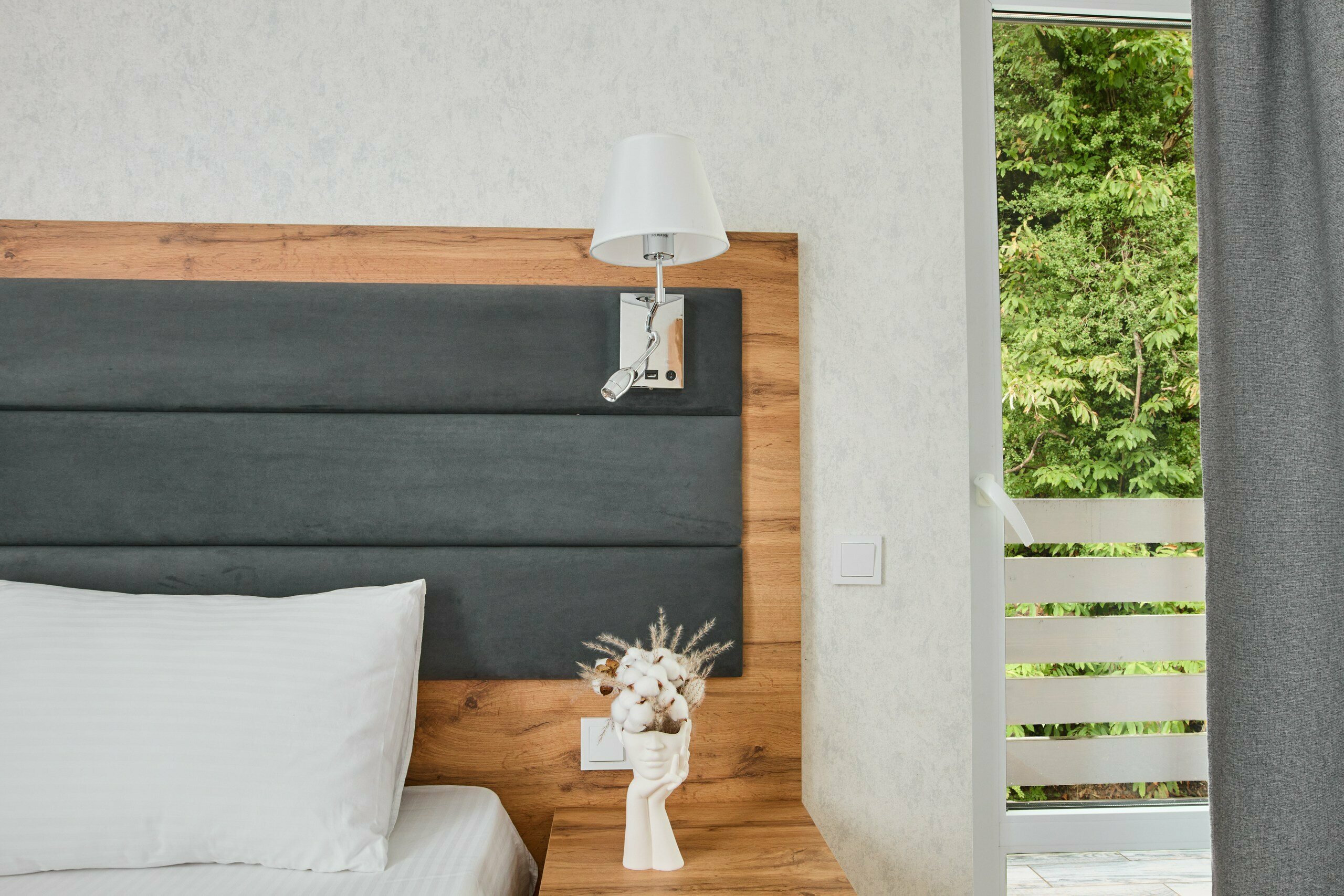 Двухместный номер с 1 кроватью или 2 отдельными кроватями, вид на горы