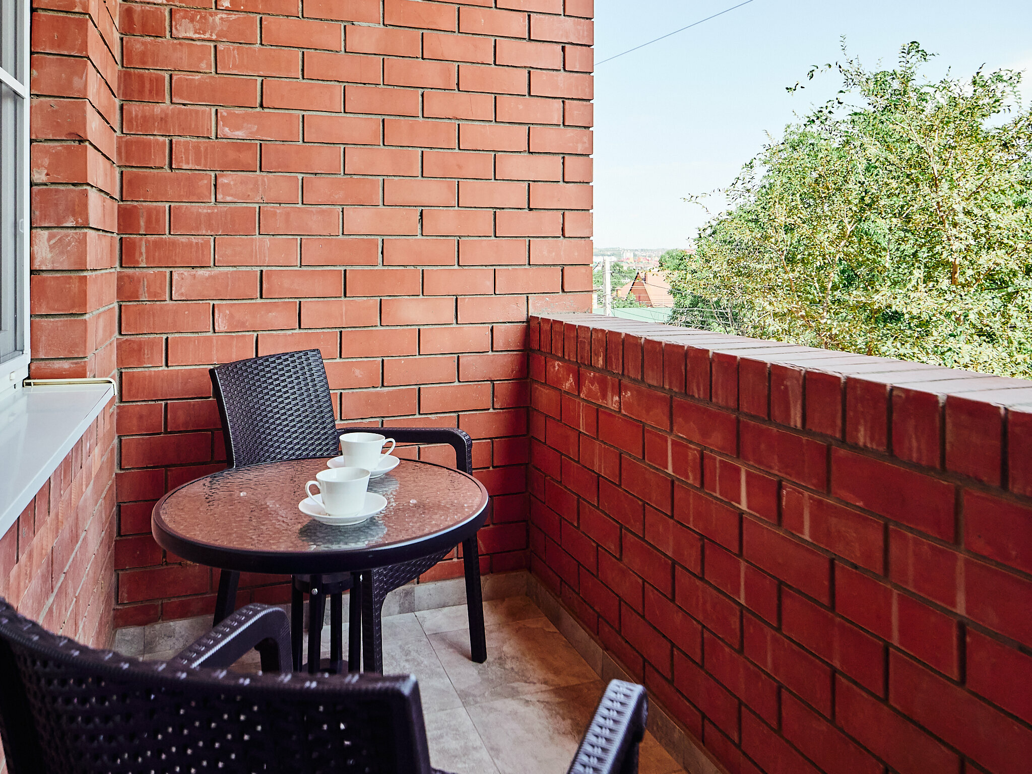 Трехместный номер с балконом