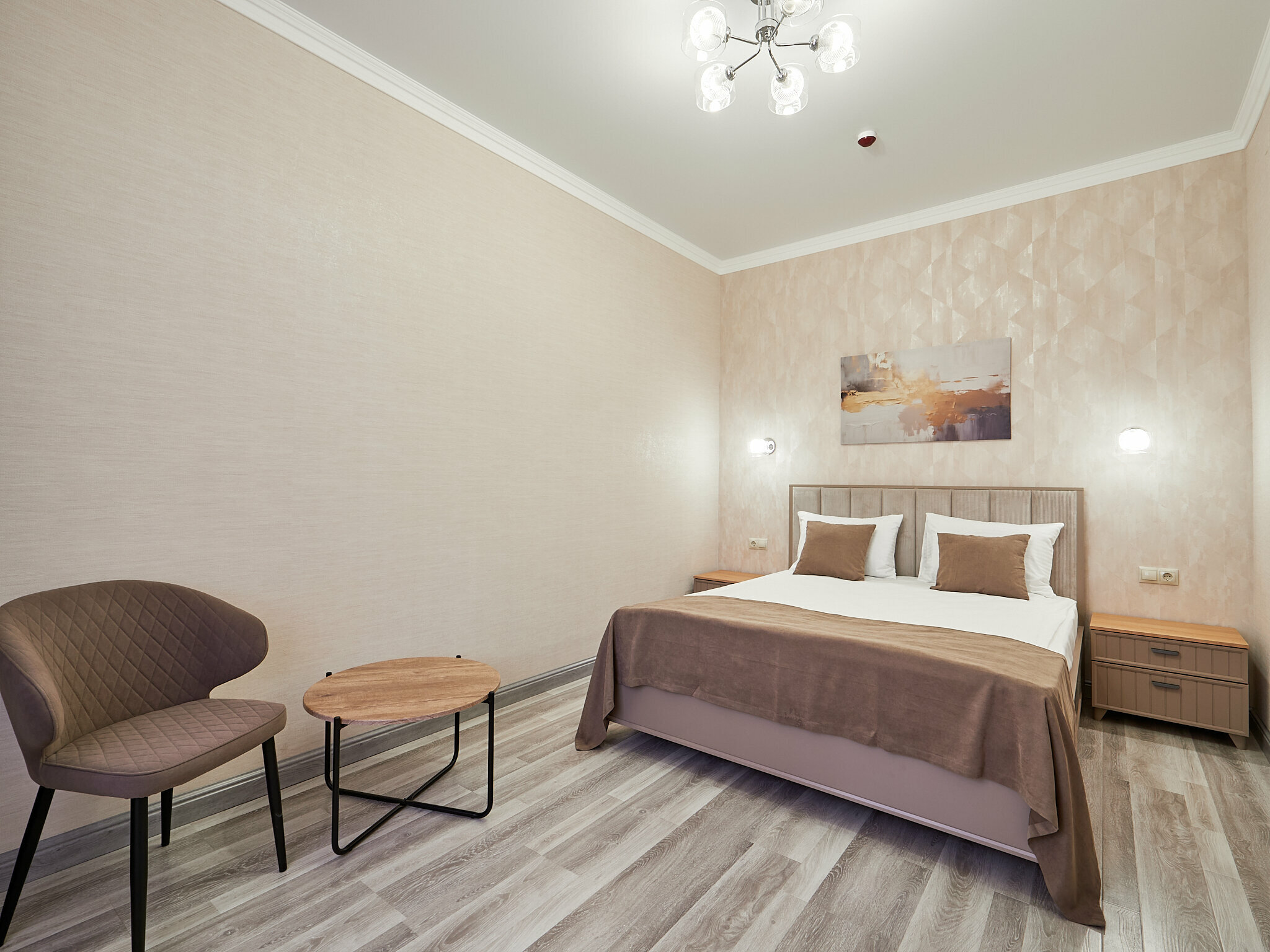 Люкс с кроватью размера «king-size» и балконом