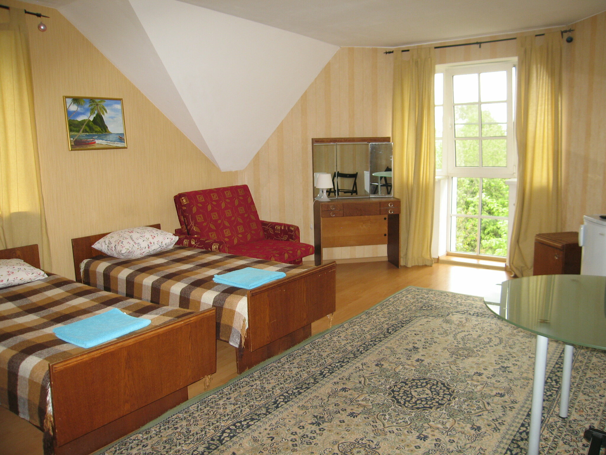 Двухместный номер с 1 кроватью или 2 отдельными кроватями