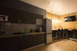 Две капсулы в общем 12-местном номере в Линна
