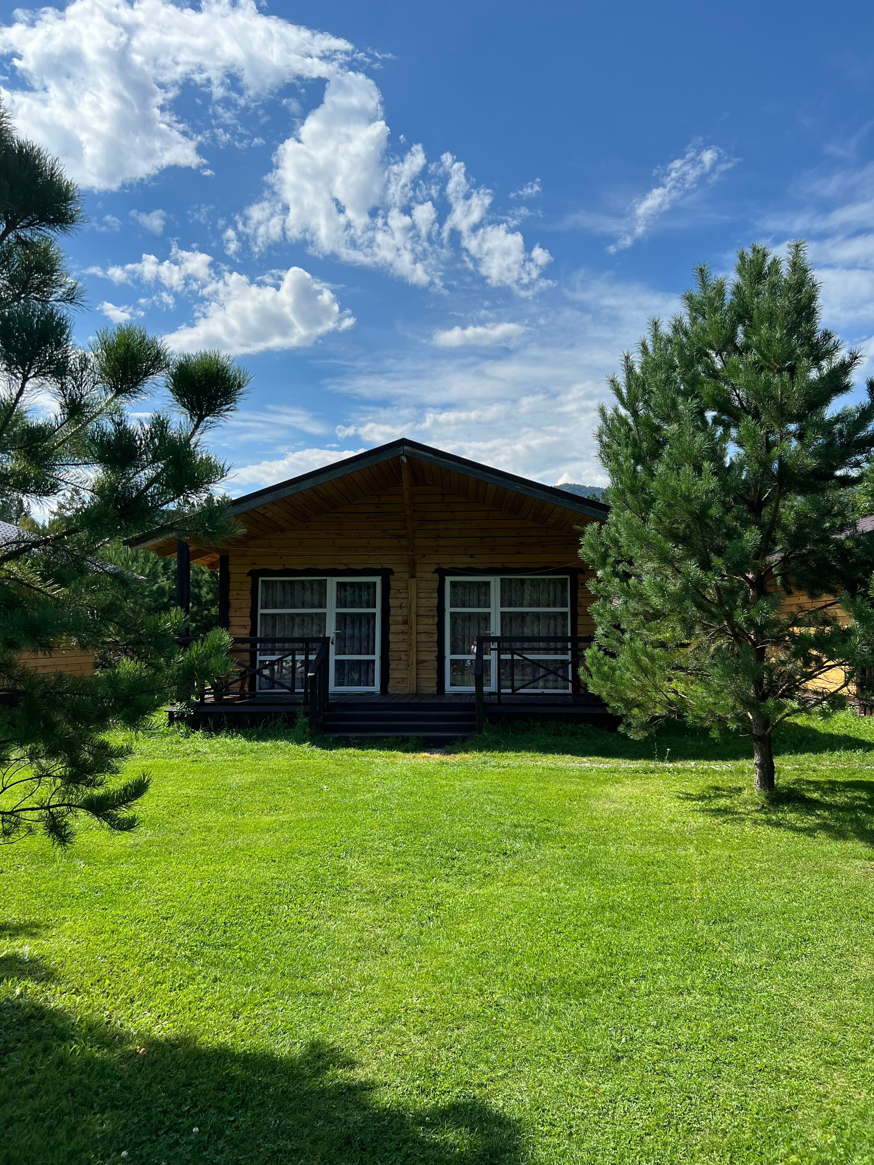 Двухместный номер с 1 кроватью и видом на горы