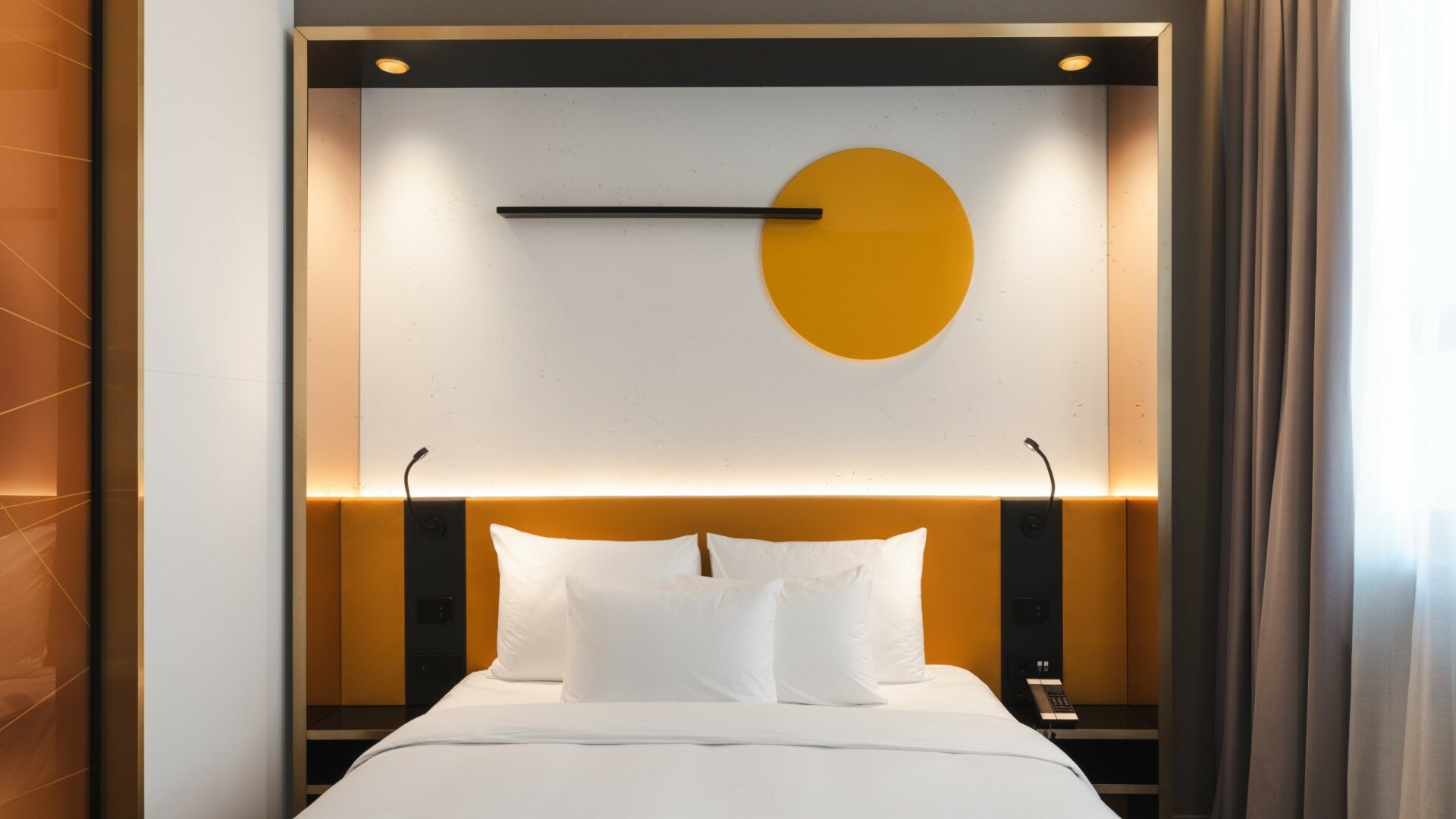 Представительский Кинг с видом на город