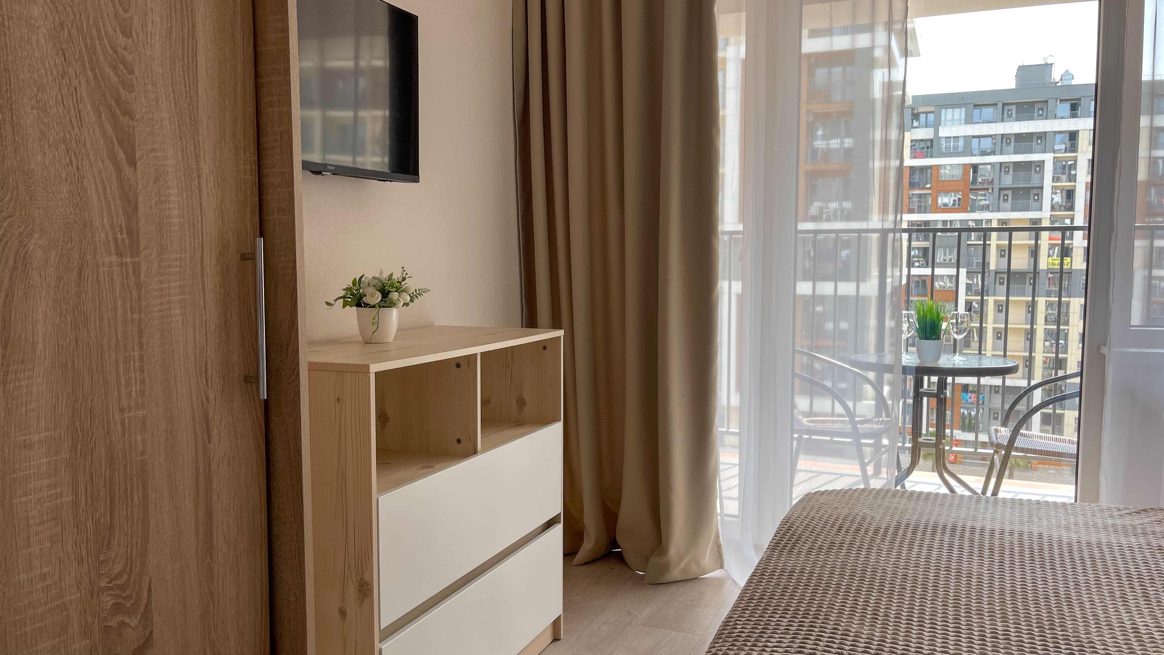 Апартаменты с балконом