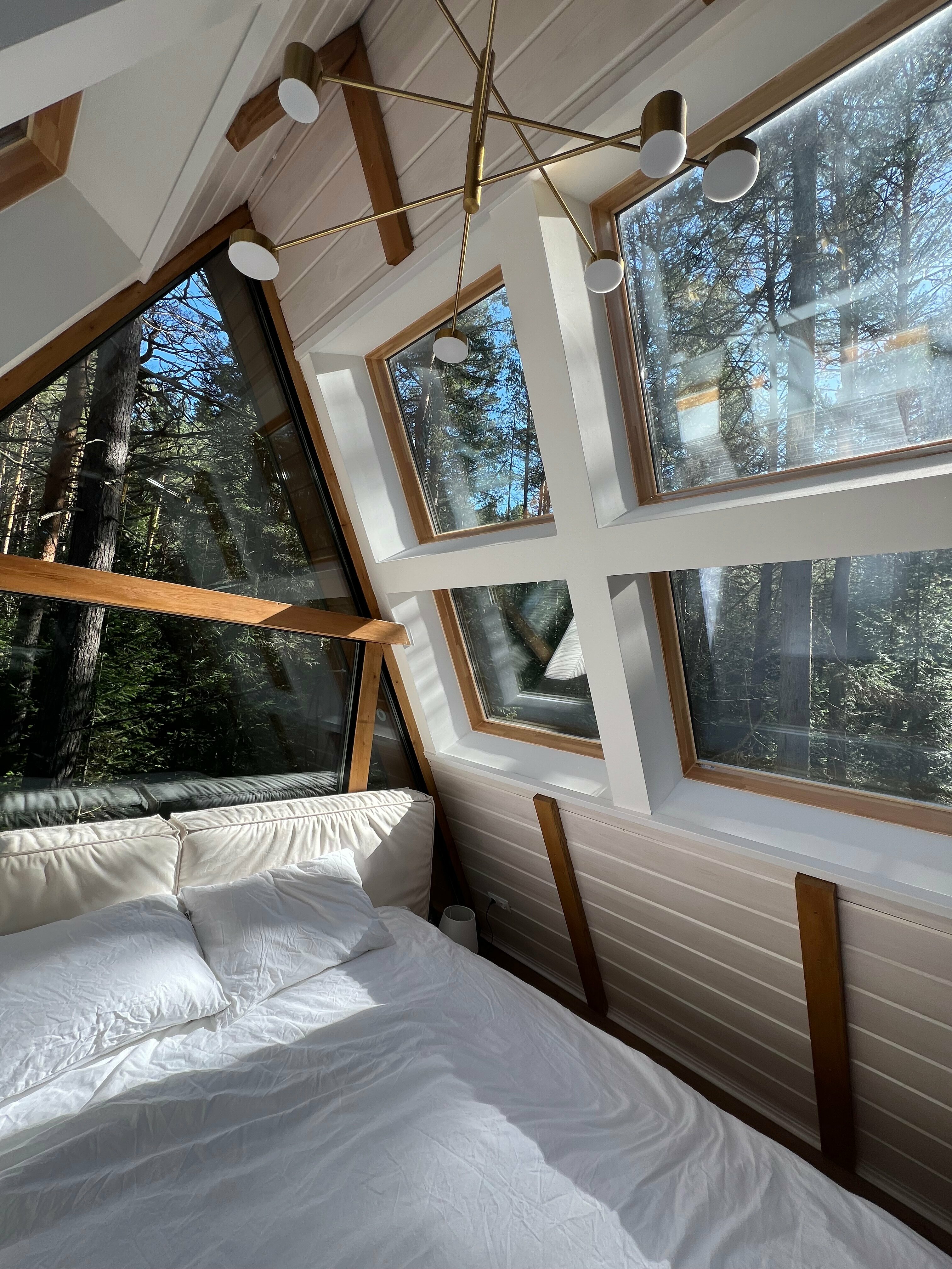 Четырехместный номер с видом на сад