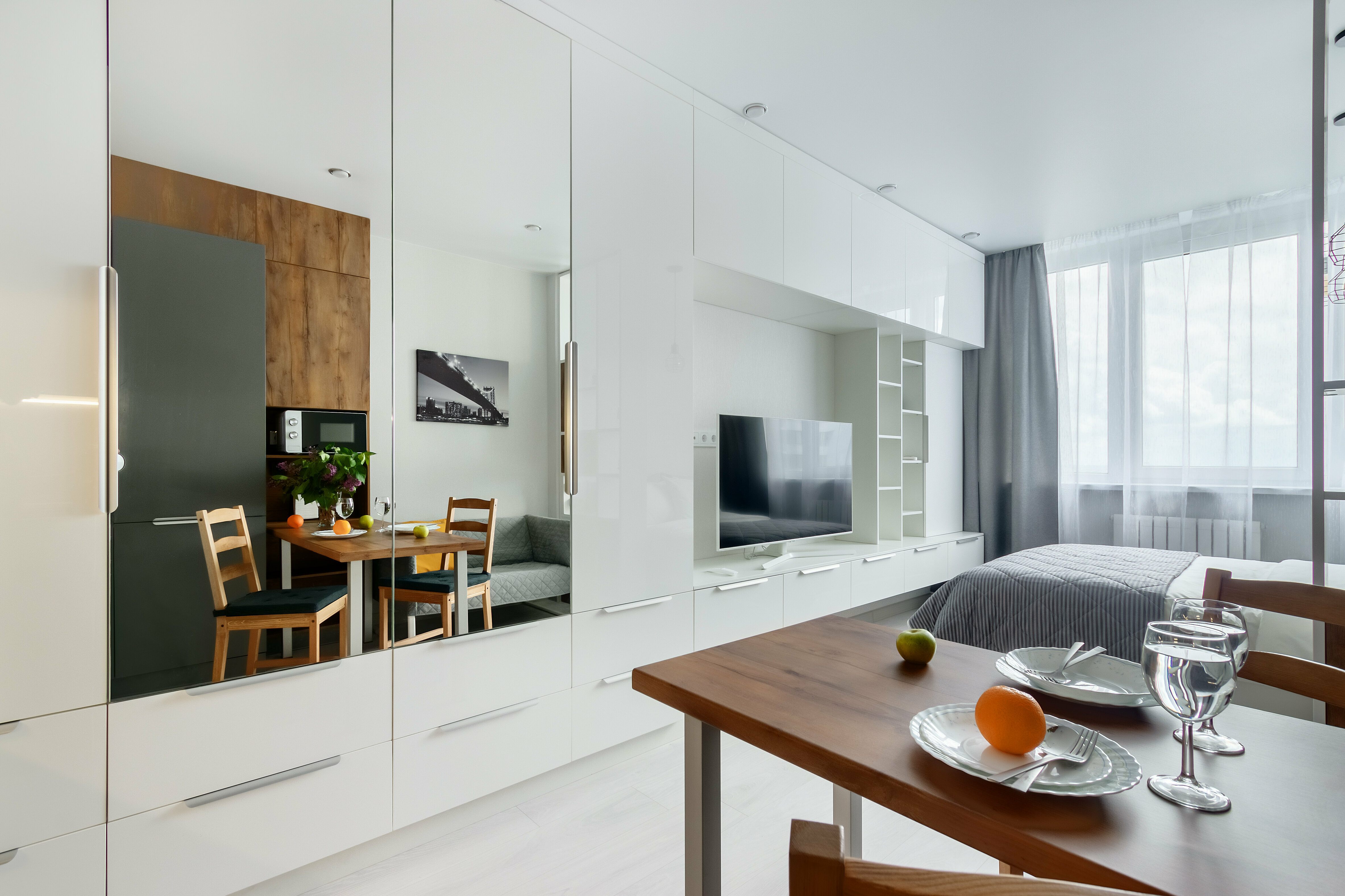 Студия с видом на ДОН (23 этаж)