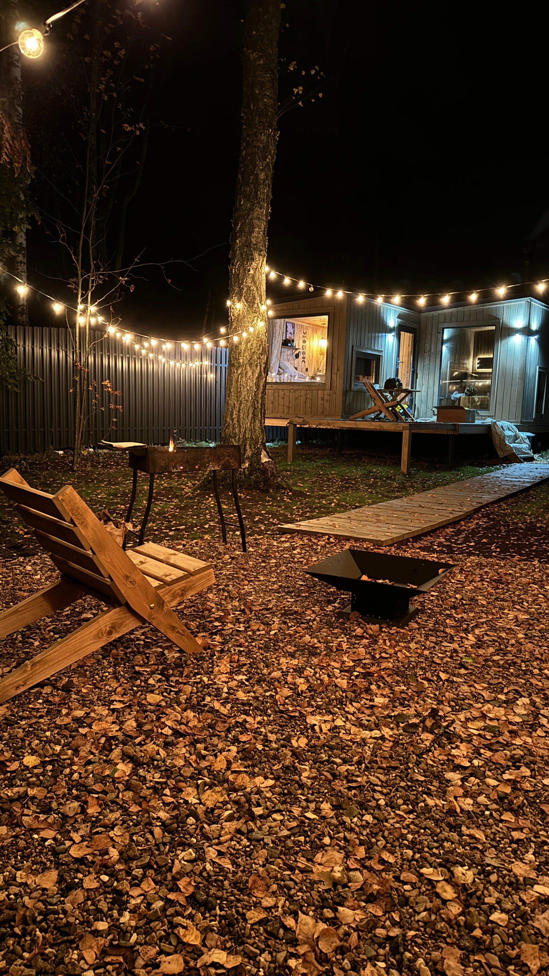 Мини домик с баней